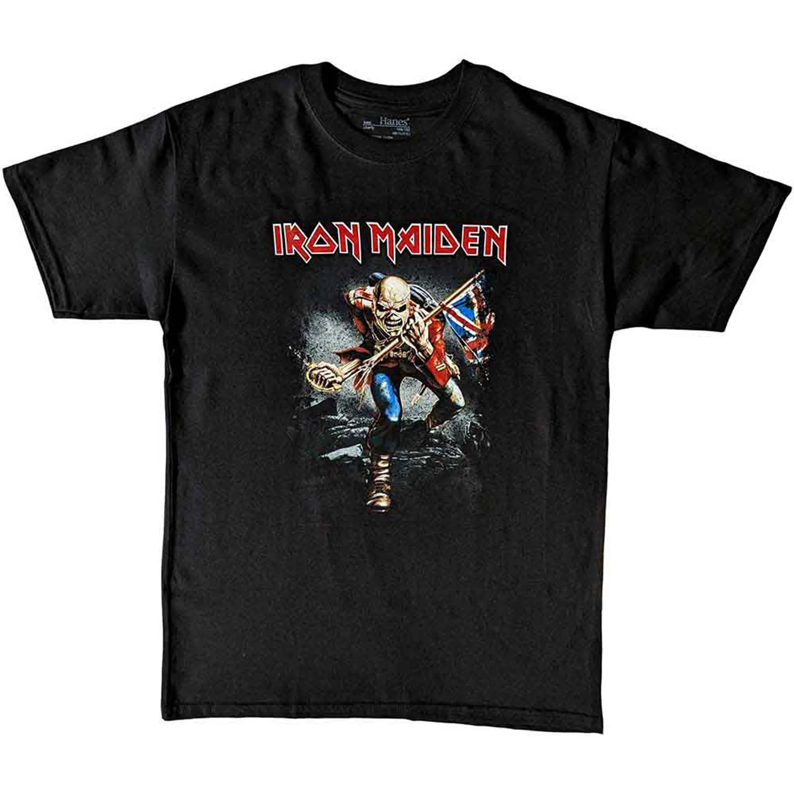 IRON MAIDEN - TROOPER - Kids T-Shirt Black