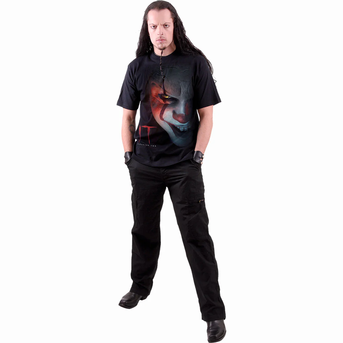 IT - PENNYWISE - T-Shirt Black - Image 3