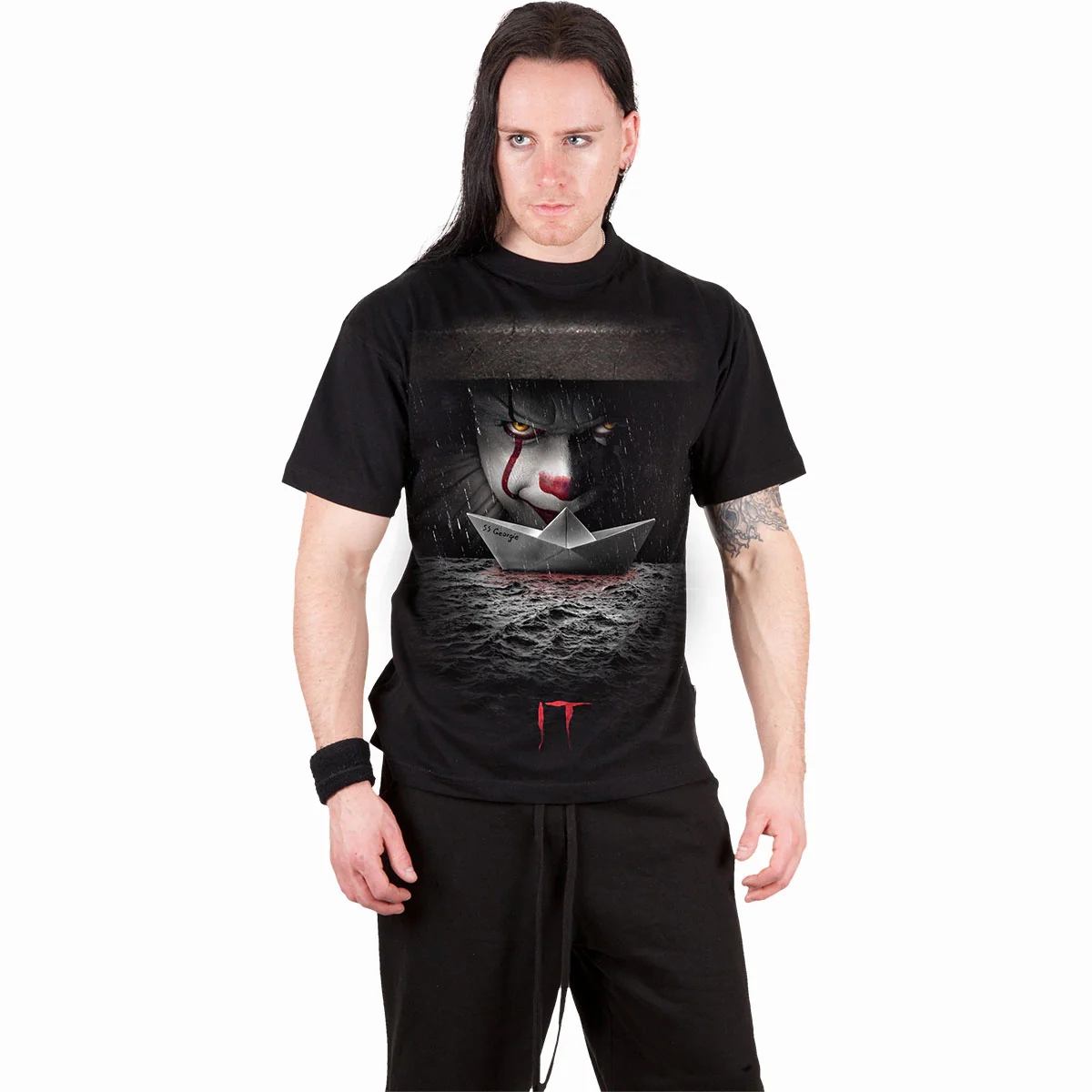 IT - STORM DRAIN - T-Shirt Black - Image 3