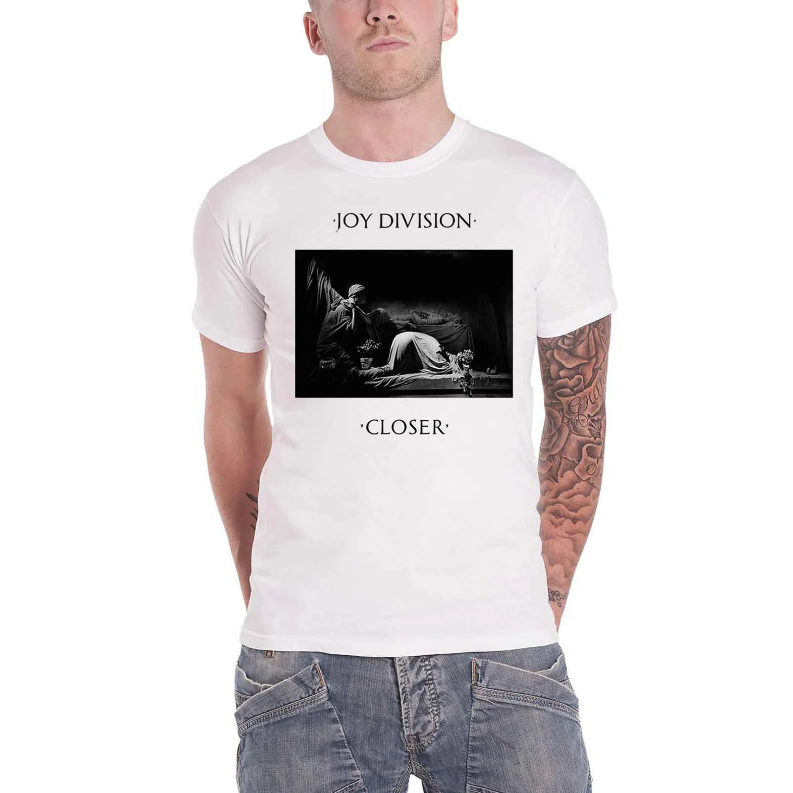 JOY DIVISION - CLASSIC CLOSER - T-Shirt White - Image 2