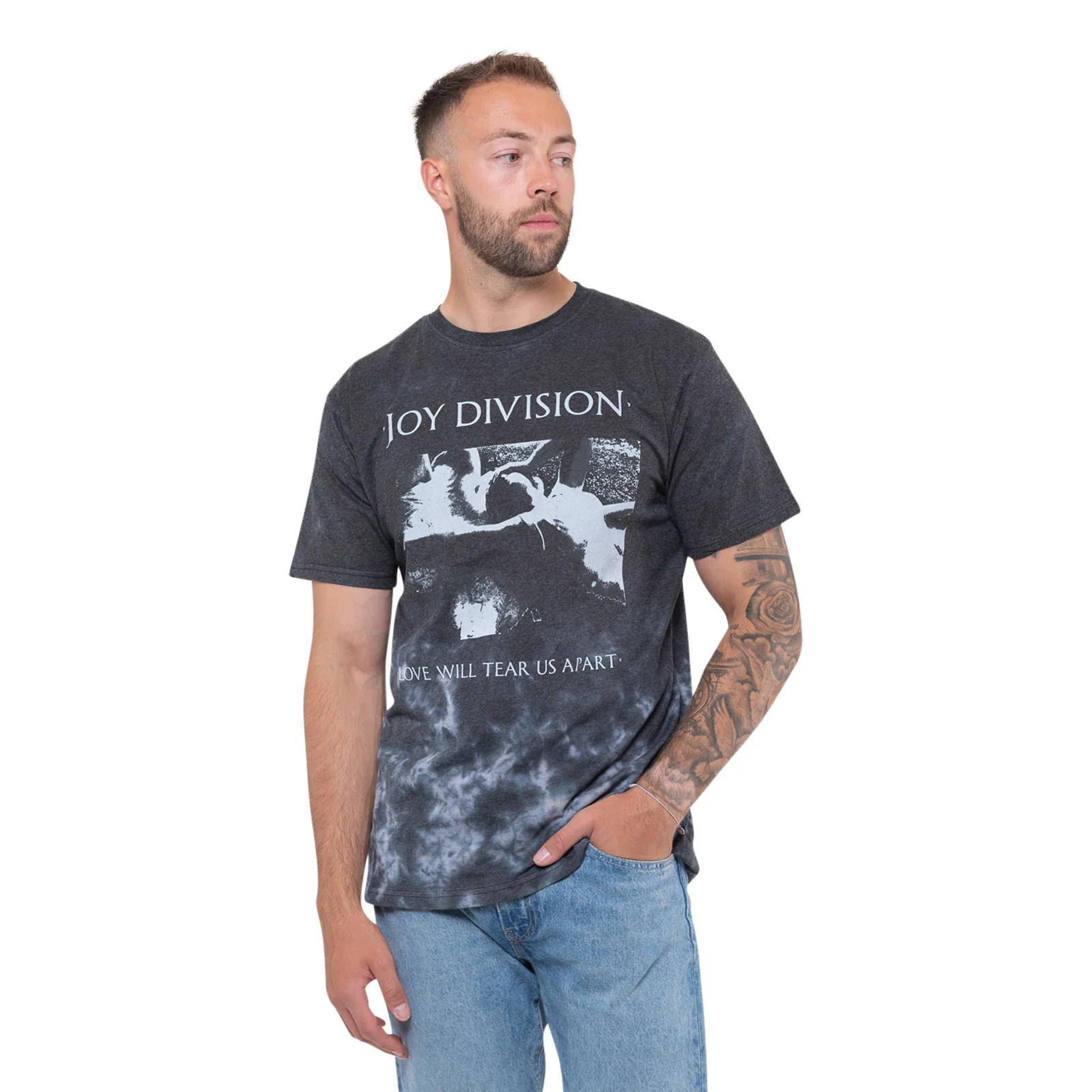 JOY DIVISION - TEAR US APART - T-Shirt Black (Wash Collection) - Image 2