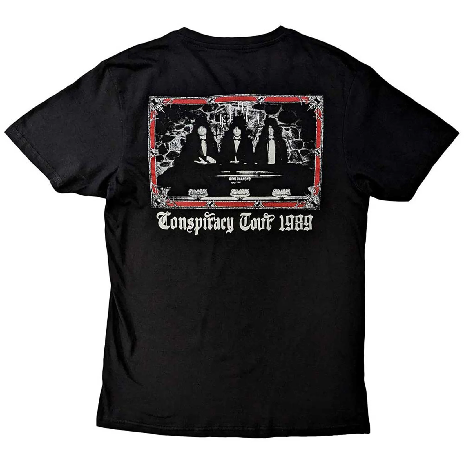KING DIAMOND - CONSPIRACY TOUR - T-Shirt Black (Back Print) - Image 2
