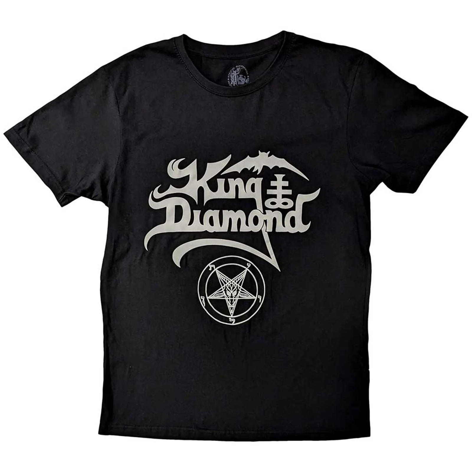 KING DIAMOND - LOGO - T-Shirt Black