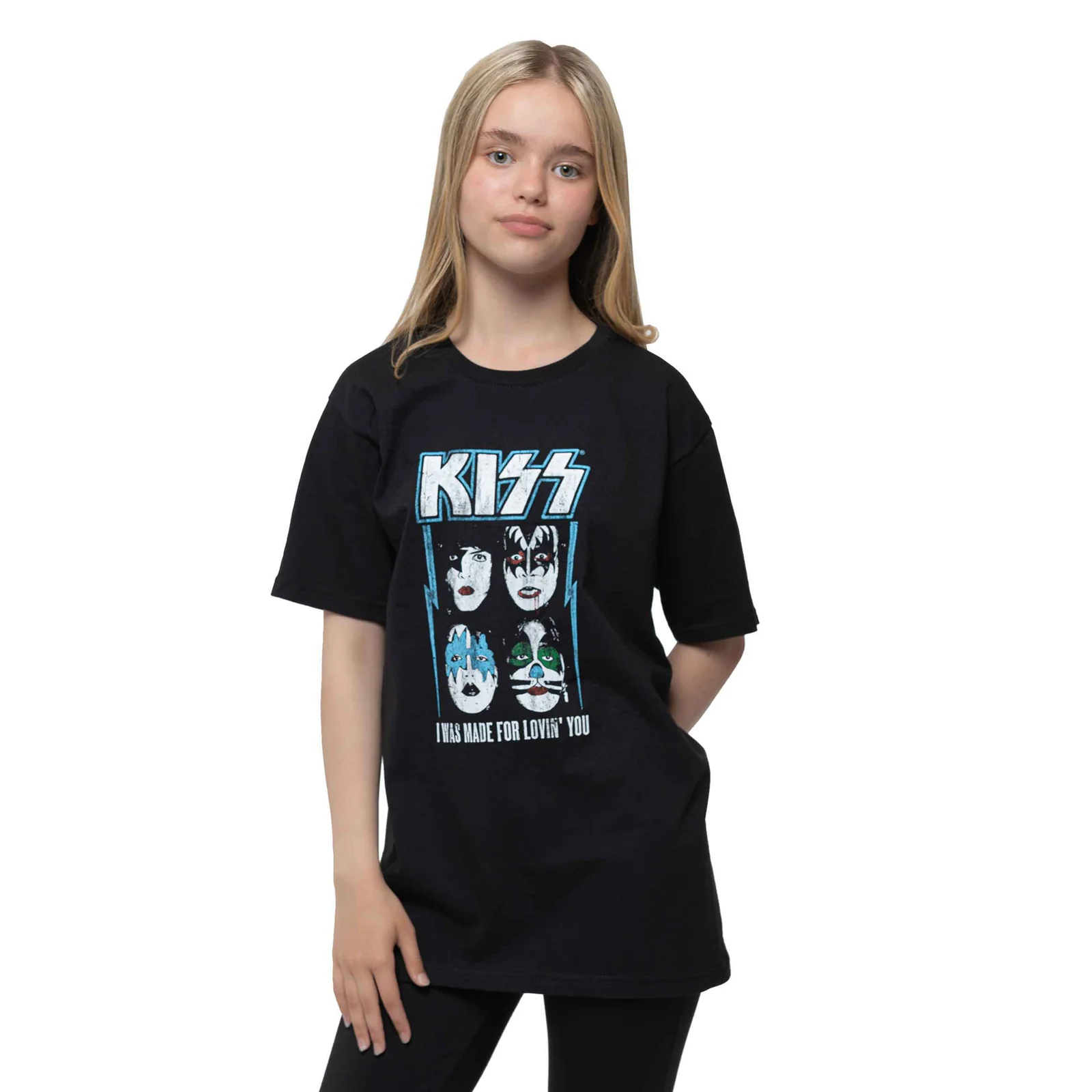 KISS - MADE FOR LOVIN' YOU - Kids T-Shirt Black - Image 2