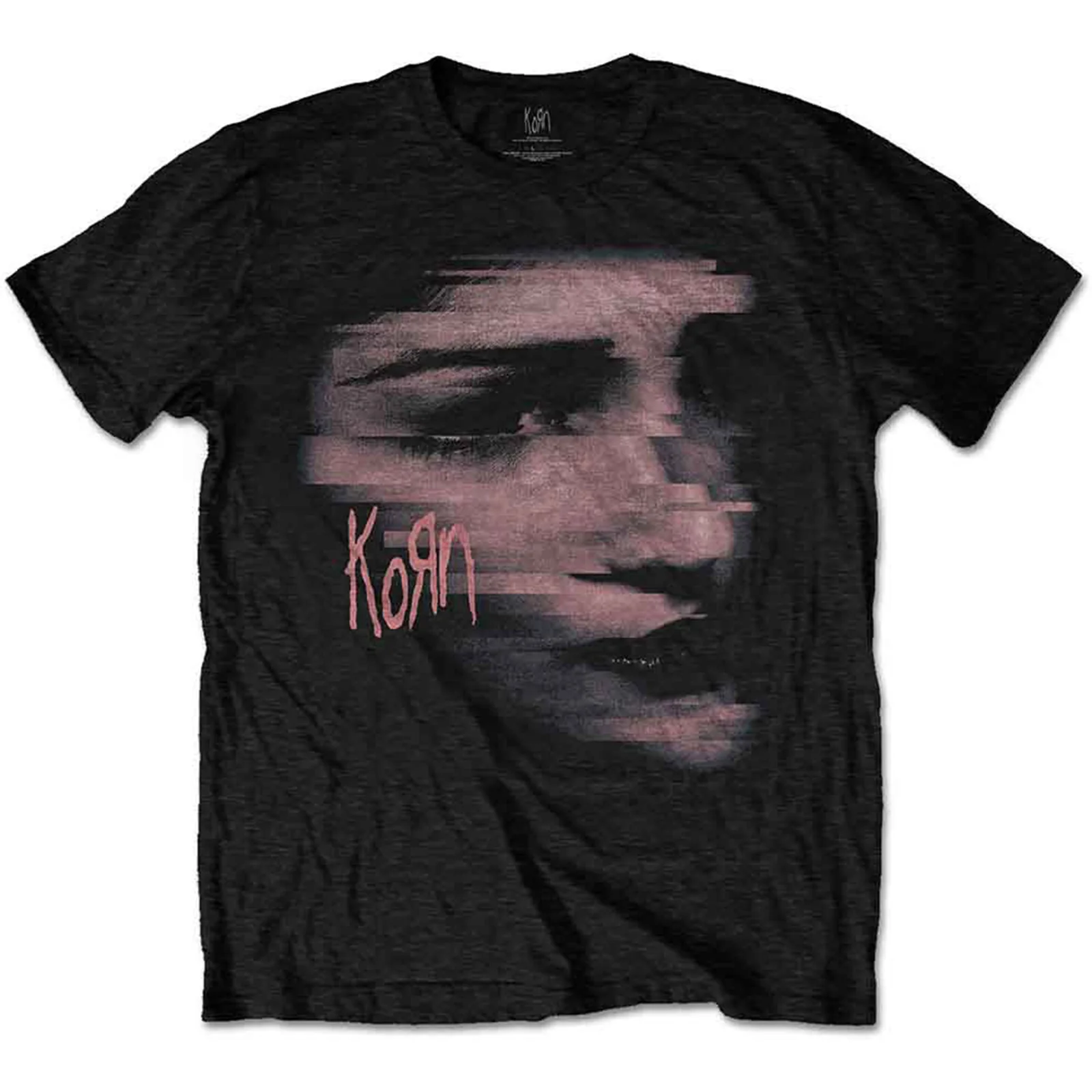 KORN - CHOPPED FACE - T-Shirt Black