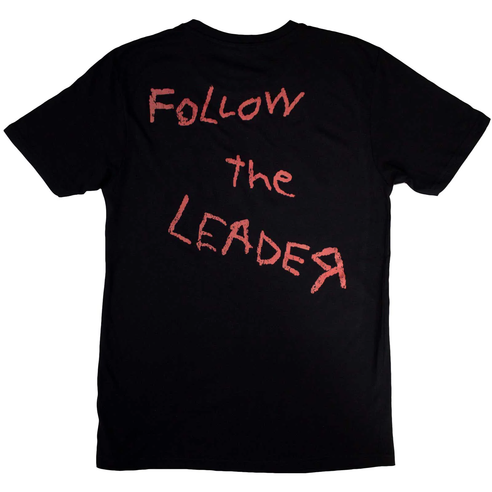 KORN - FOLLOW THE LEADER HOPSCOTCH - T-Shirt Black (Back Print) - Image 2
