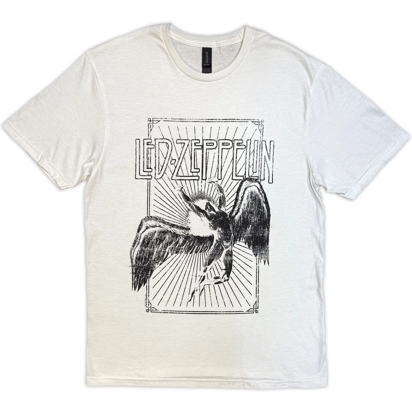 LED ZEPPELIN - ICARUS BURST - T-Shirt White