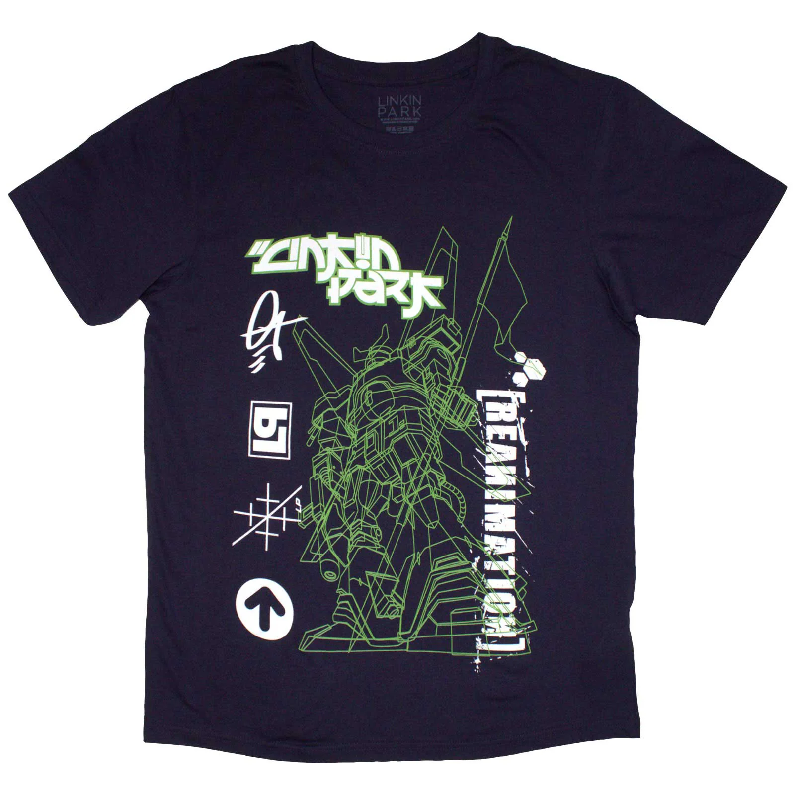 LINKIN PARK - REANIMATION ROBOT SKETCH - T-Shirt Blue