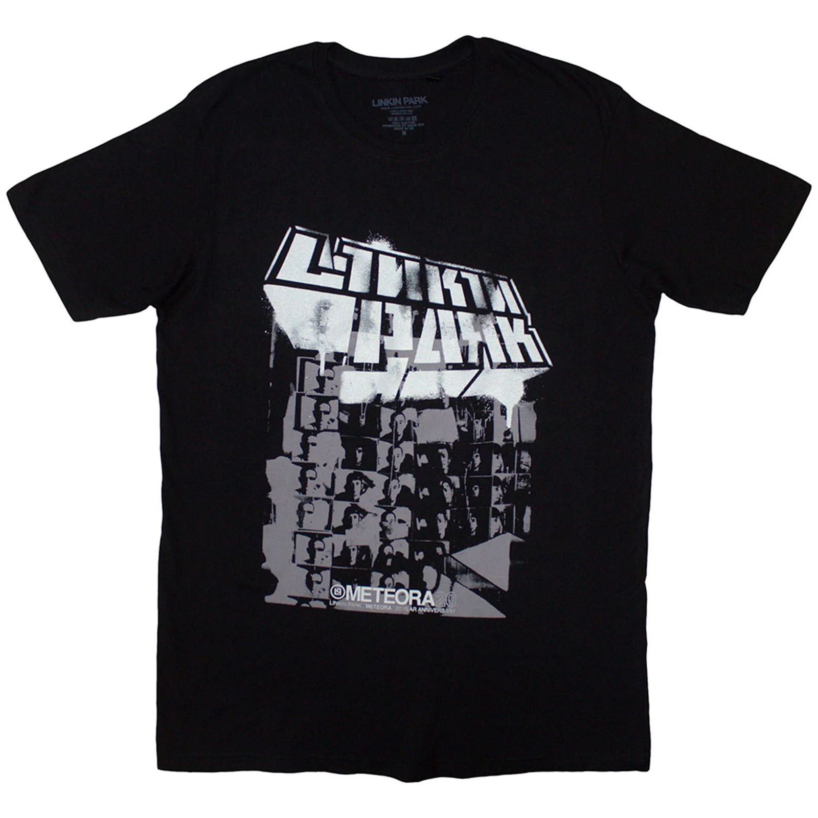 LINKIN PARK - SPRAY COLLAGE - T-Shirt Black