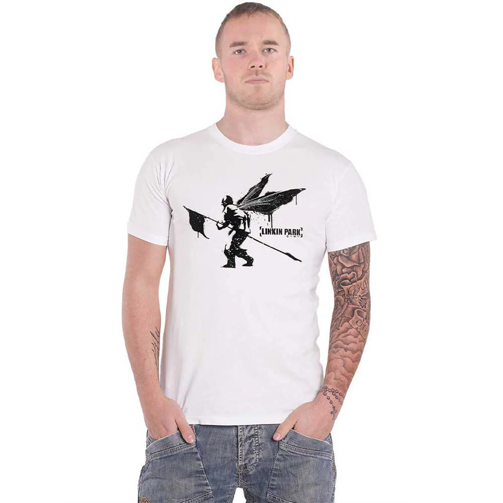 LINKIN PARK - STREET SOLDIER - T-Shirt White - Image 2