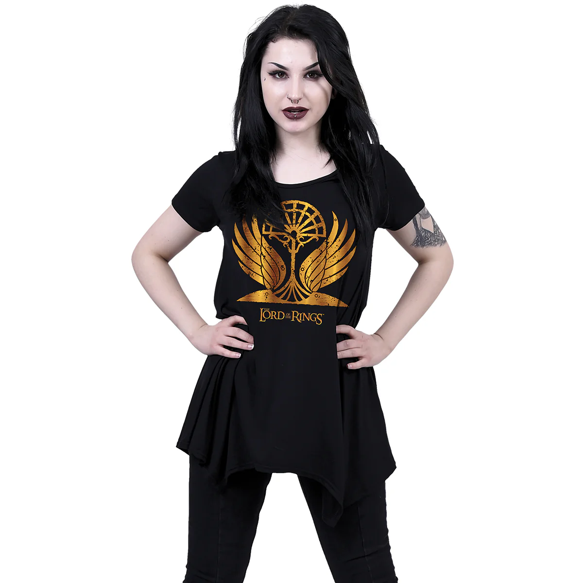 LOTR - GOLDEN WINGS - Smock - Tunic Casual Top - Image 2