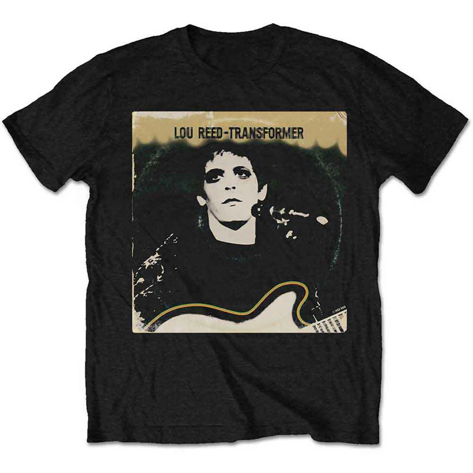 LOU REED - TRANSFORMER VINTAGE COVER - T-Shirt Black