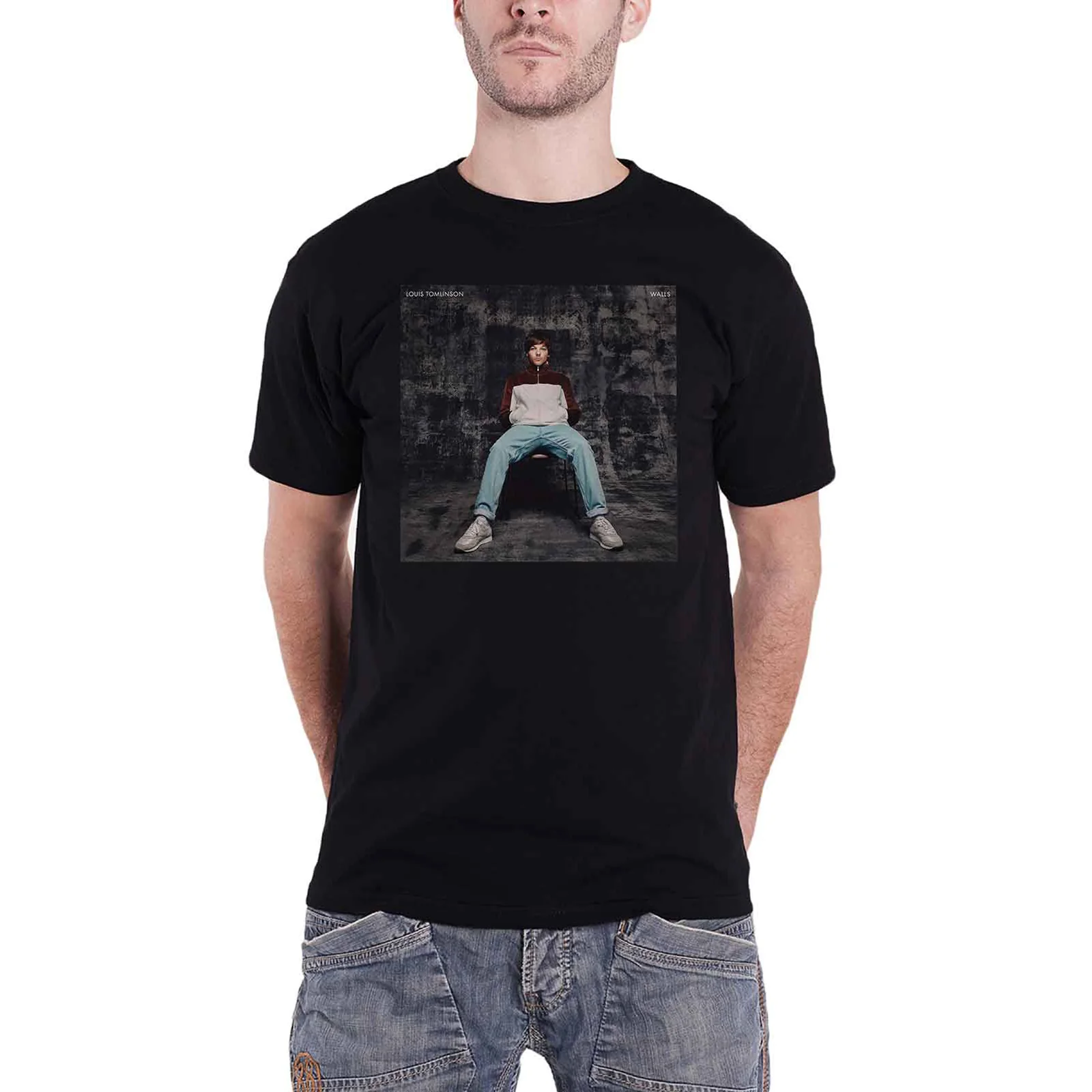 LOUIS TOMLINSON - WALLS - T-Shirt Black - Image 2