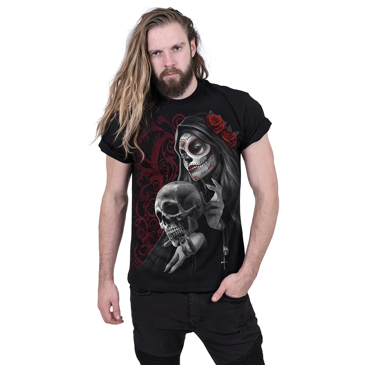 LOVE IS DEAD - T-Shirt Black - Image 3