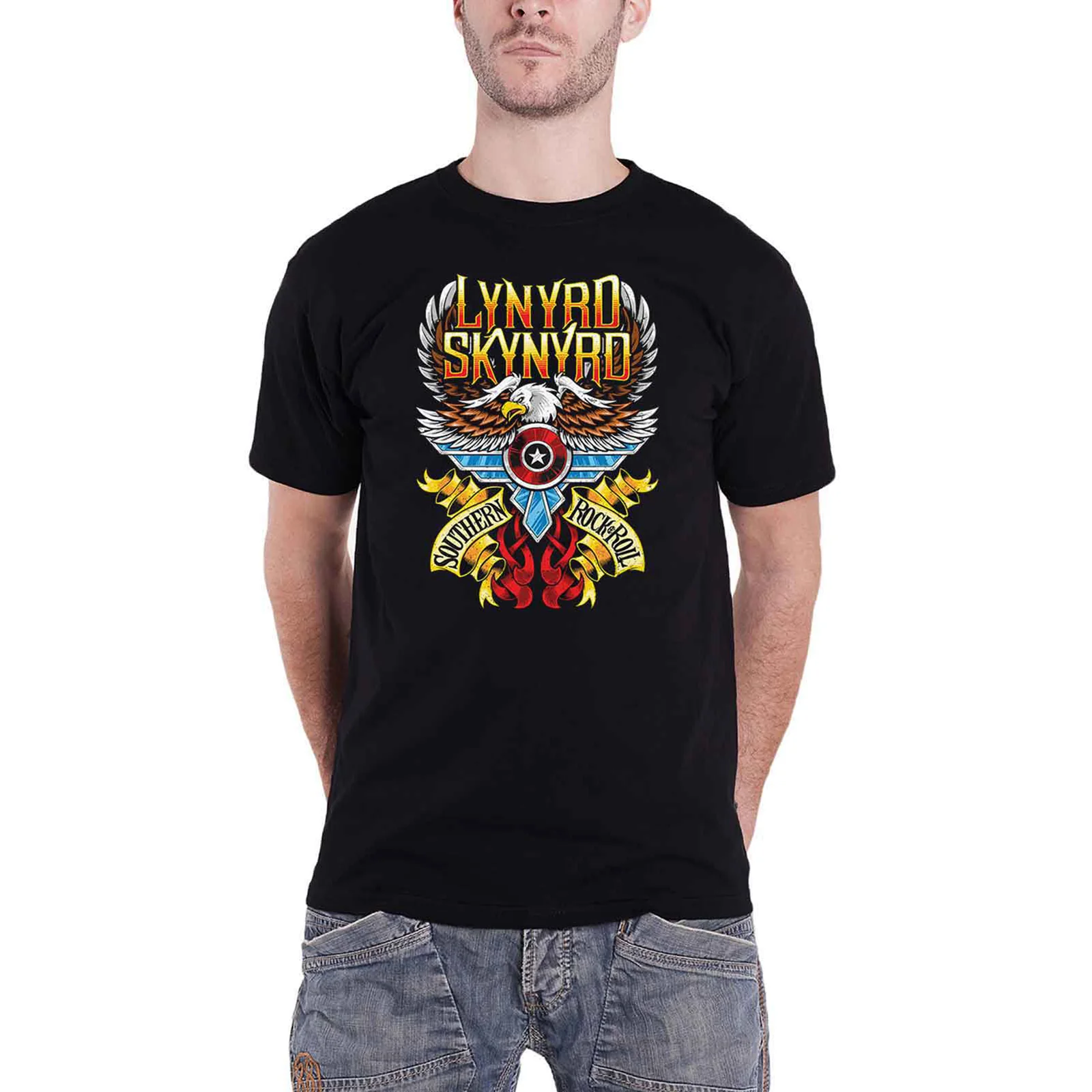 LYNYRD SKYNYRD - SOUTHERN ROCK & ROLL - T-Shirt Black - Image 2