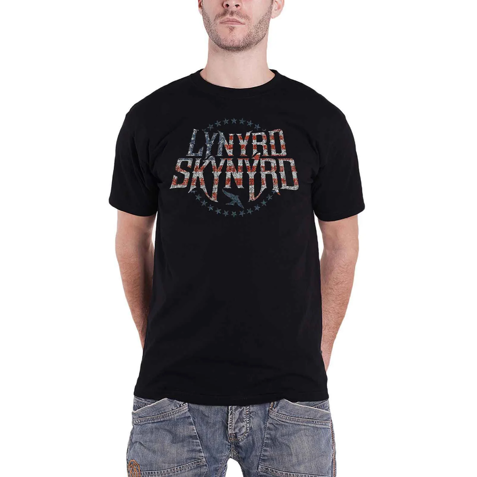 LYNYRD SKYNYRD - STARS & STRIPES - T-Shirt Black - Image 2