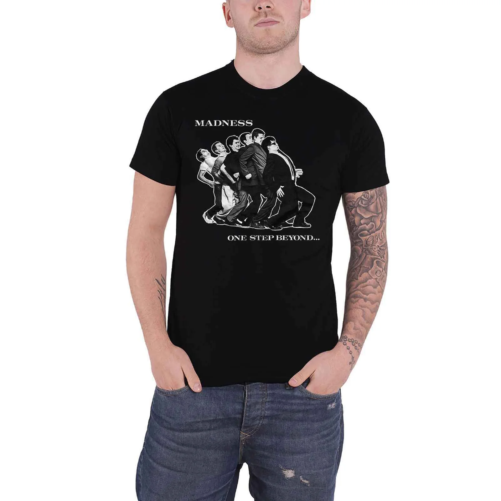 MADNESS - ONE STEP BEYOND - T-Shirt Black - Image 2