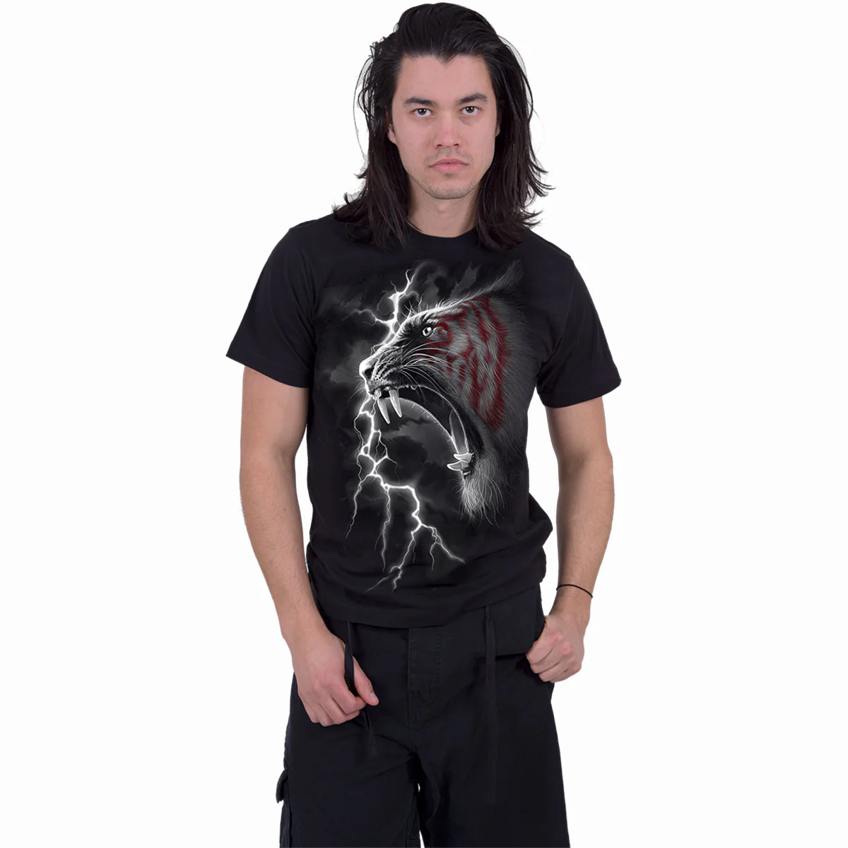 MARK OF THE TIGER - T-Shirt Black - Image 3