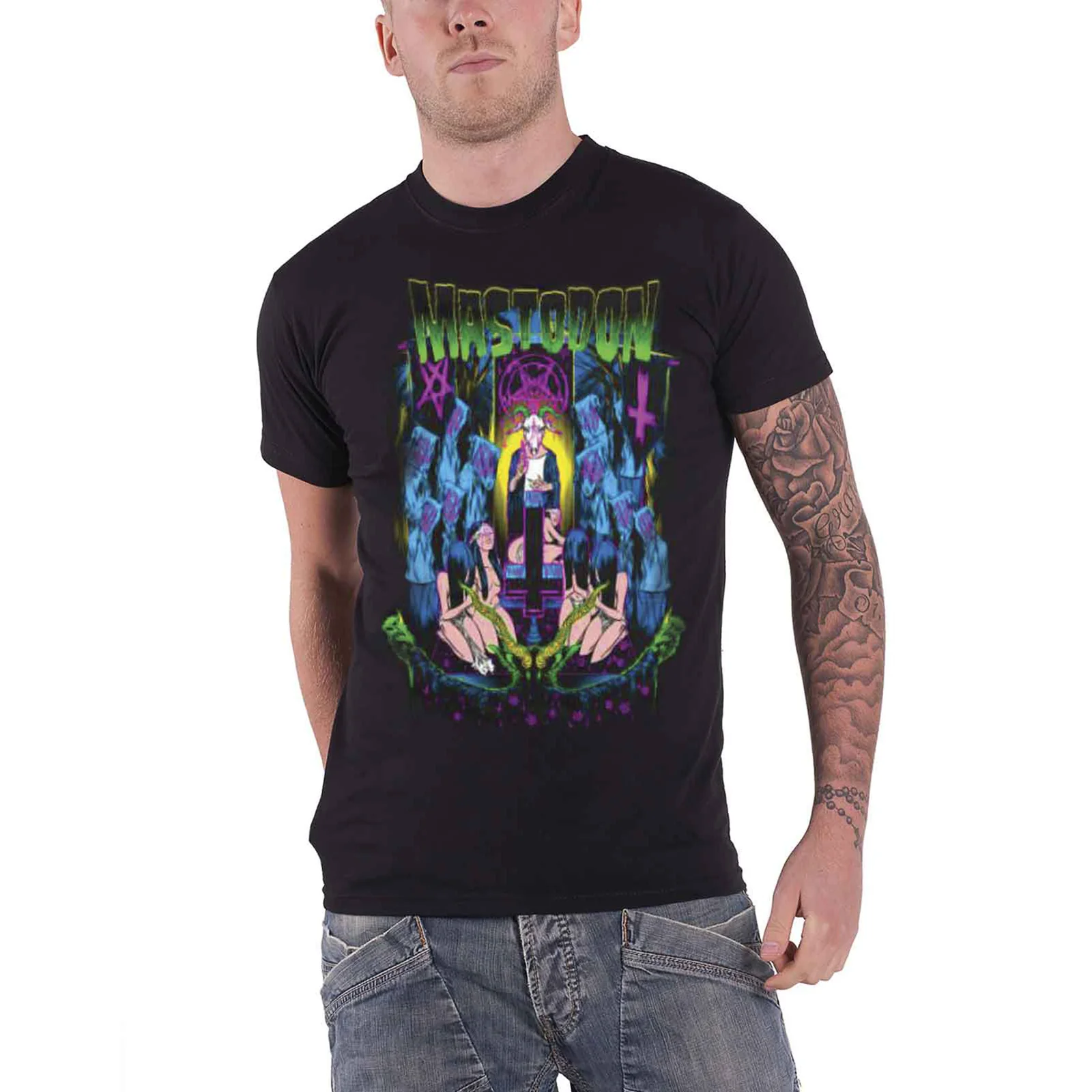 MASTODON - UNHOLY CEREMONY - T-Shirt Black - Image 2