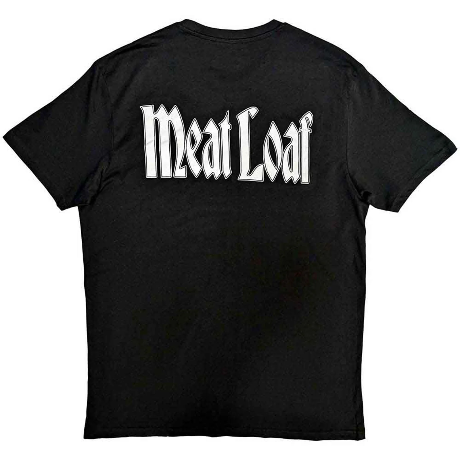 MEAT LOAF - BAT OUT OF HELL COVER - T-Shirt Black (Back Print) - Image 2