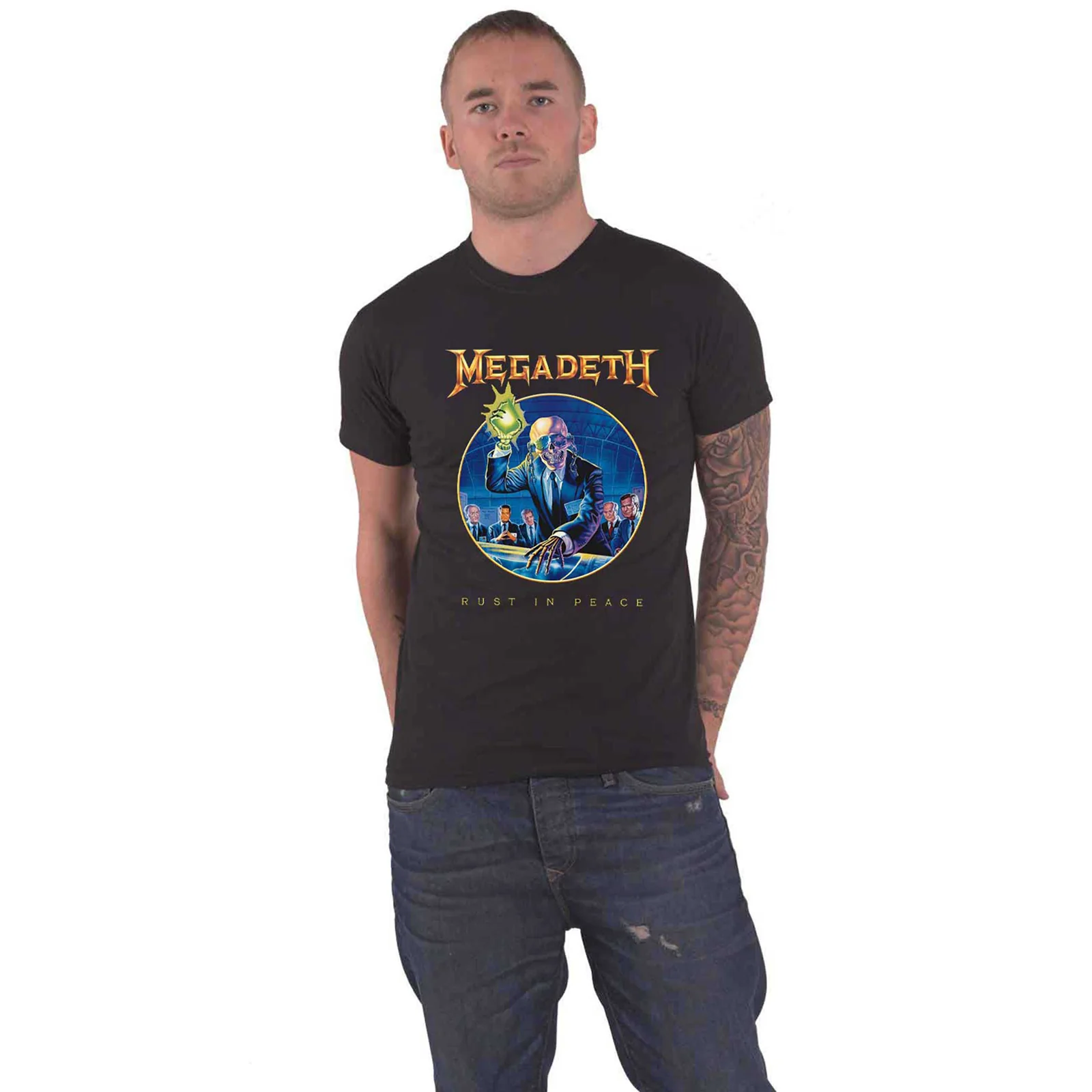 MEGADETH - RUST IN PEACE ANNIVERSARY - T-Shirt Black - Image 2