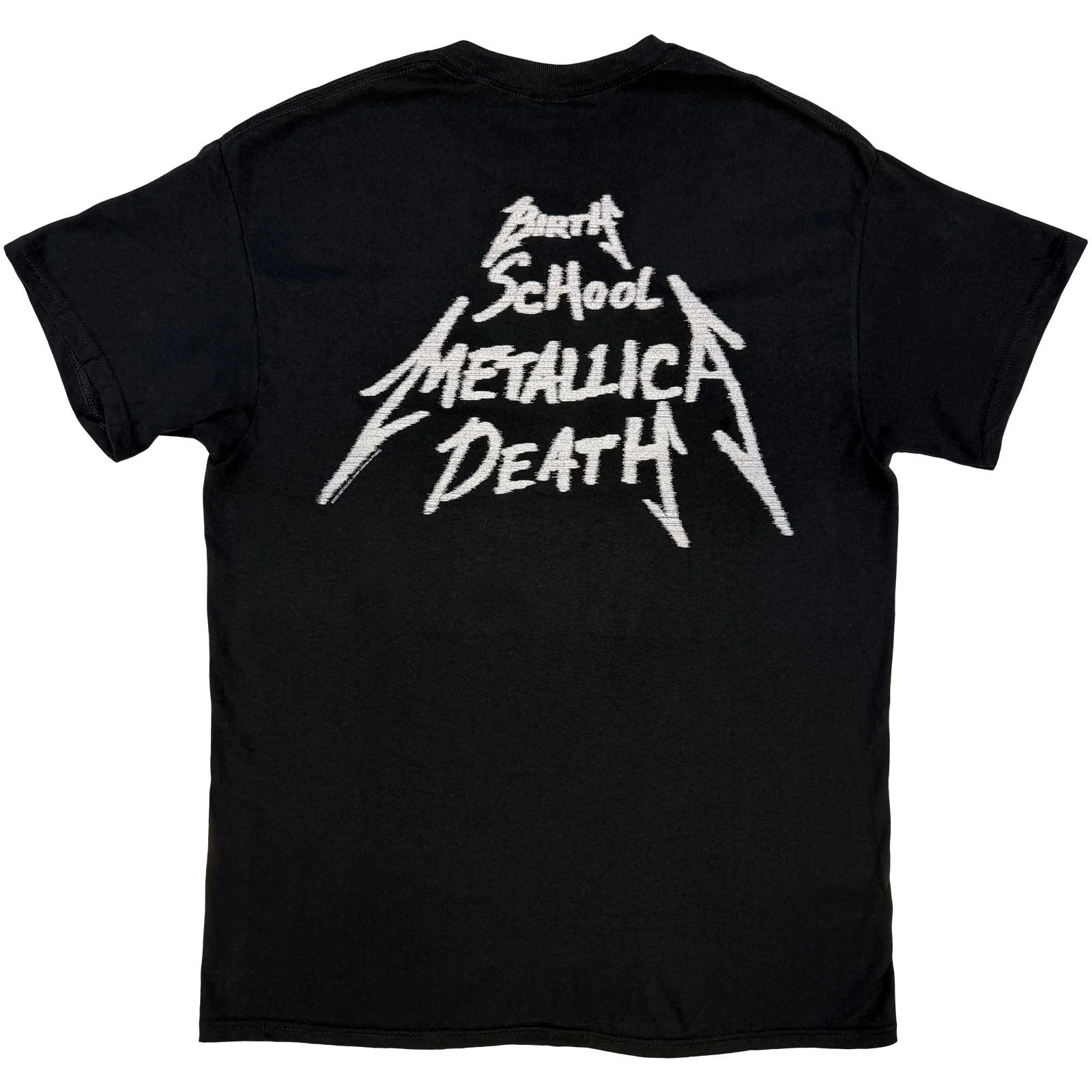 METALLICA - BIRTH DEATH CROSSED ARMS - T-Shirt Black (Back Print) - Image 2