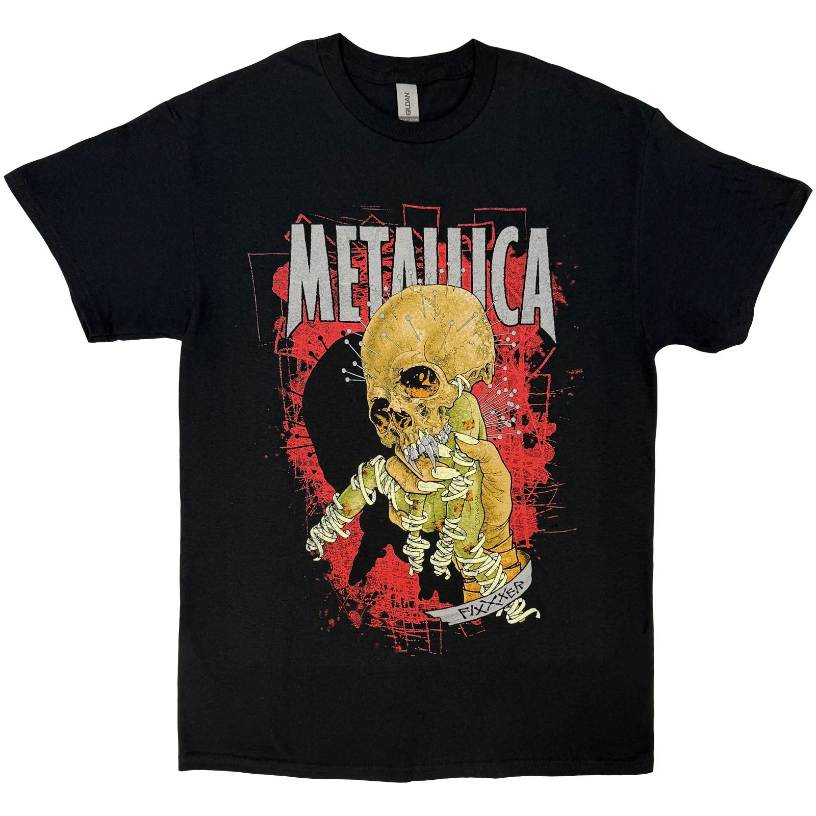METALLICA - FIXXXER REDUX - T-Shirt Black