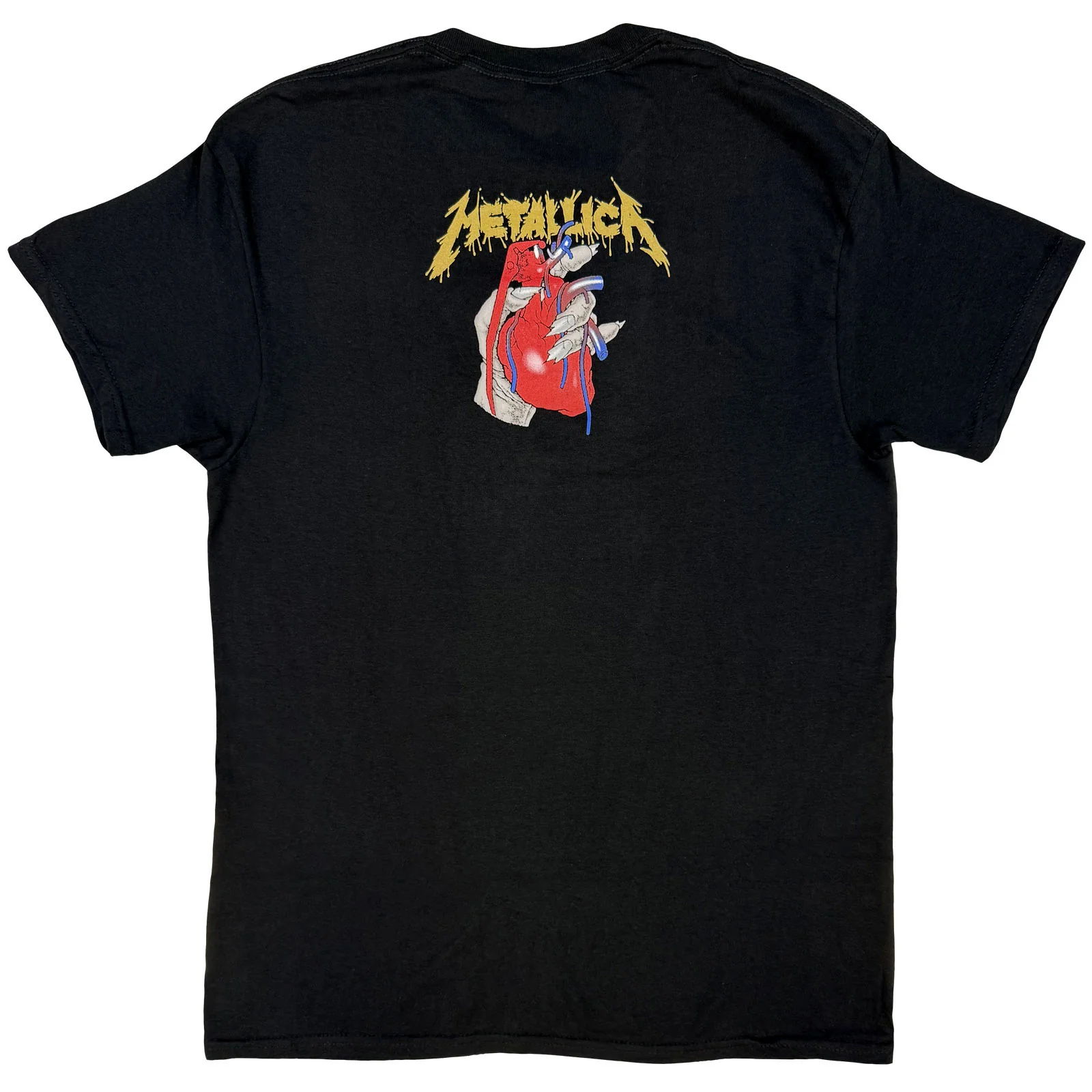 METALLICA - HEART EXPLOSIVE - T-Shirt Black (Back Print) - Image 2