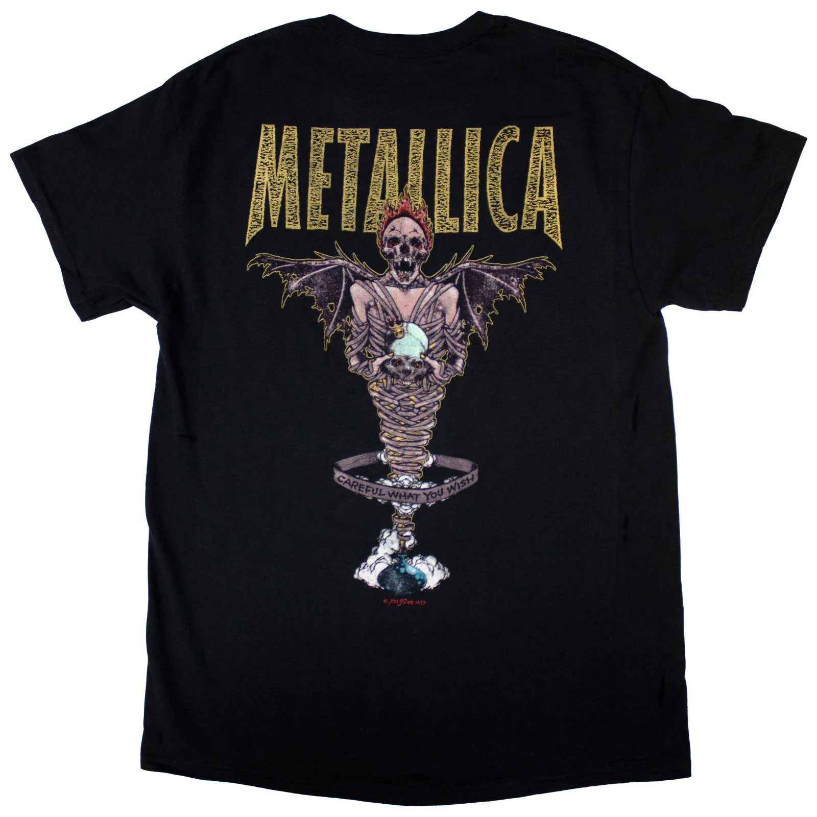 METALLICA - KING NOTHING - T-Shirt Black (Back Print) - Image 2