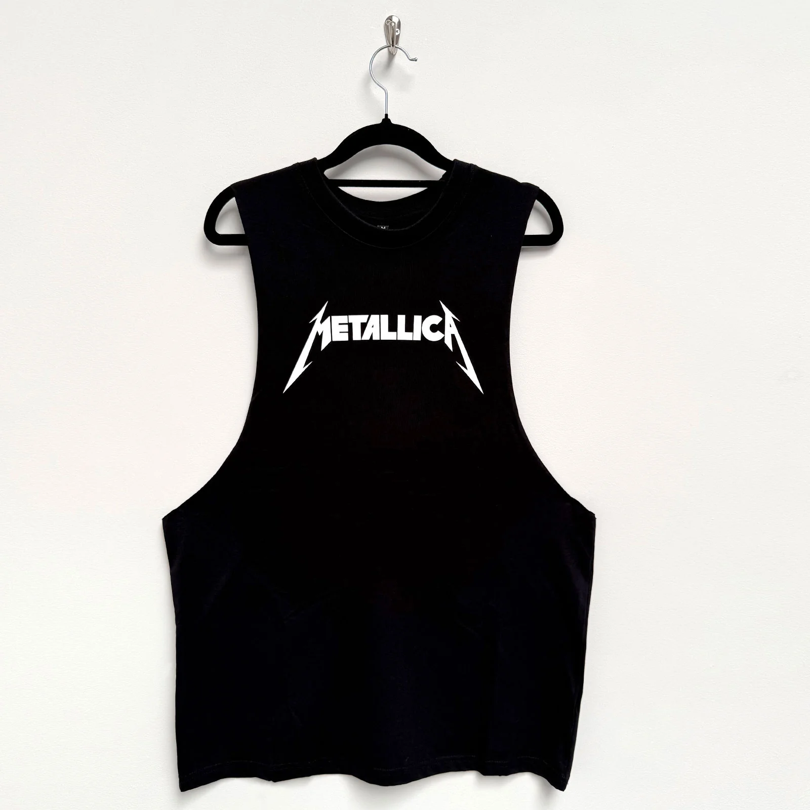 METALLICA - LOGO - Vest T-Shirt Black