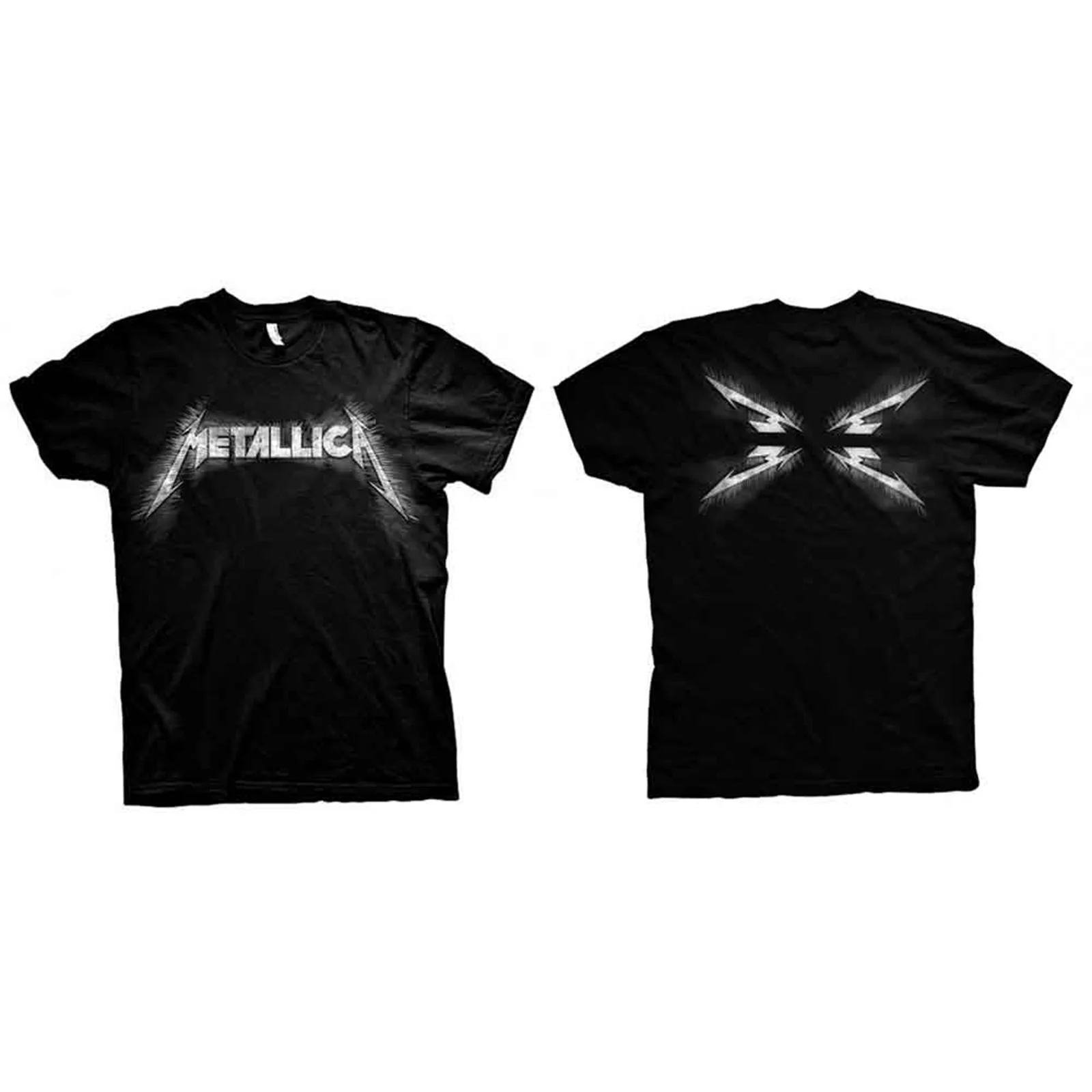 METALLICA - SPIKED - T-Shirt Black (Back Print) - Image 2