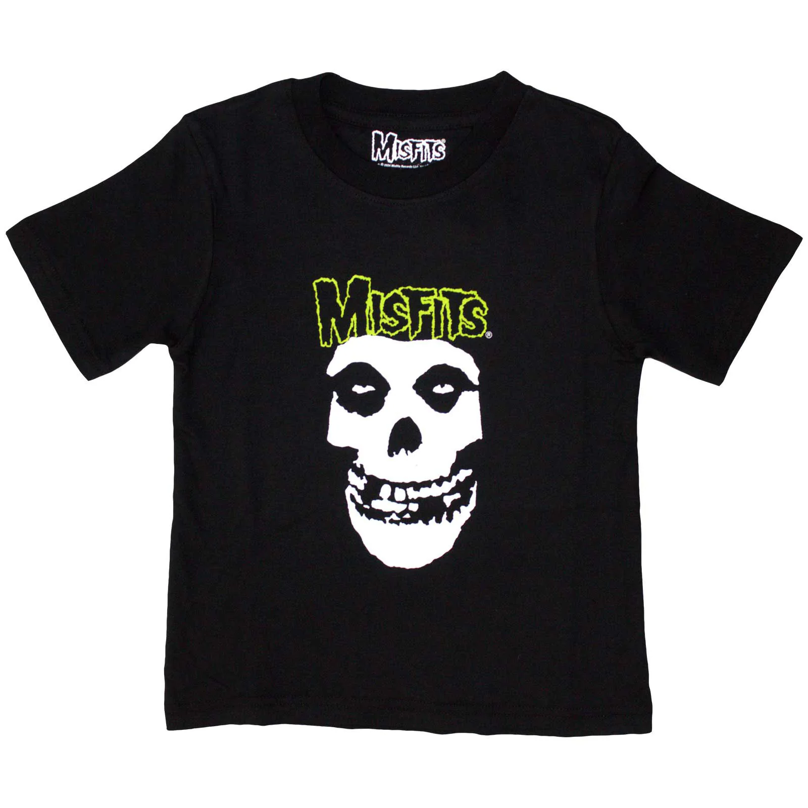 MISFITS - SKULL & LOGO - Kids T-Shirt Black