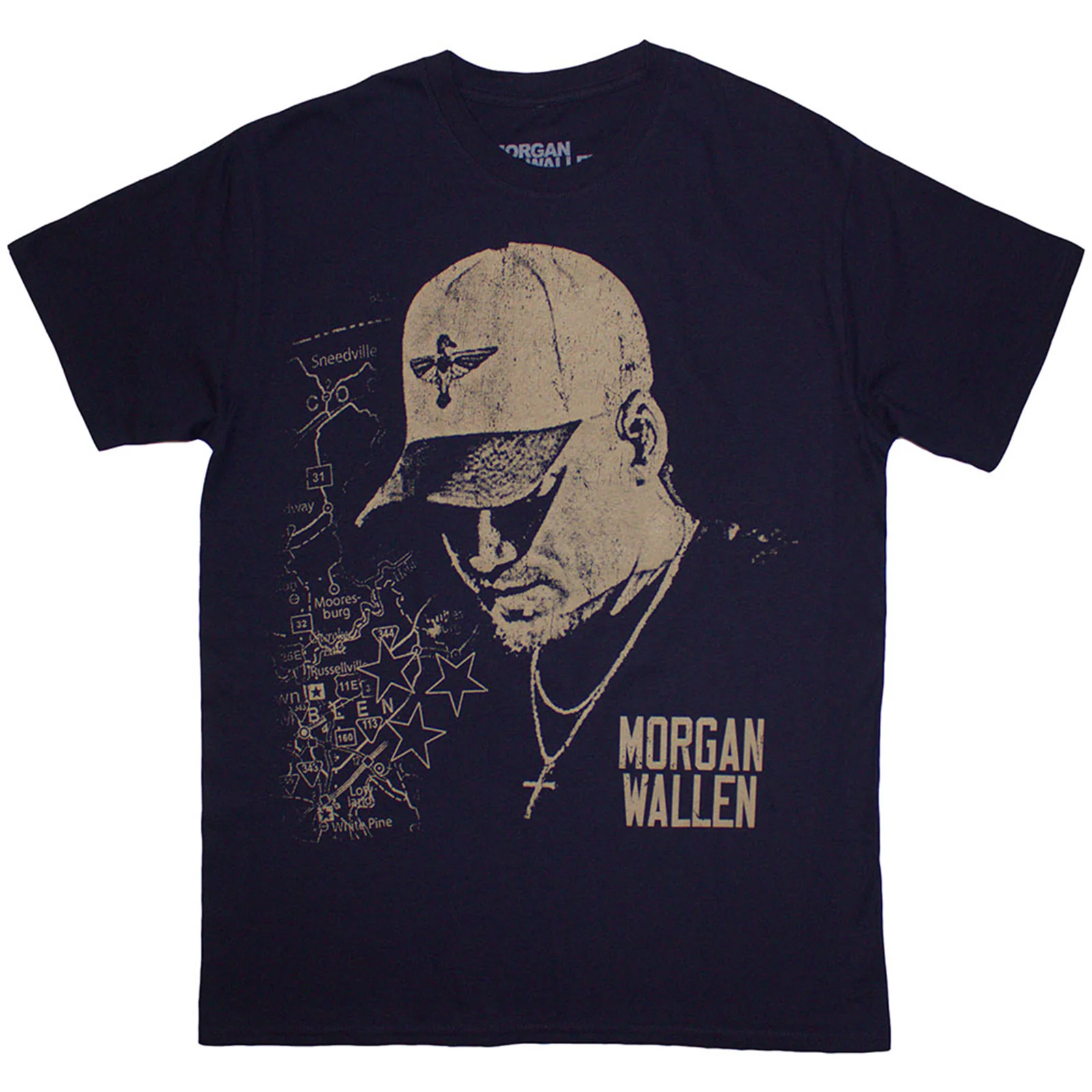 MORGAN WALLEN - CAP - T-Shirt Blue