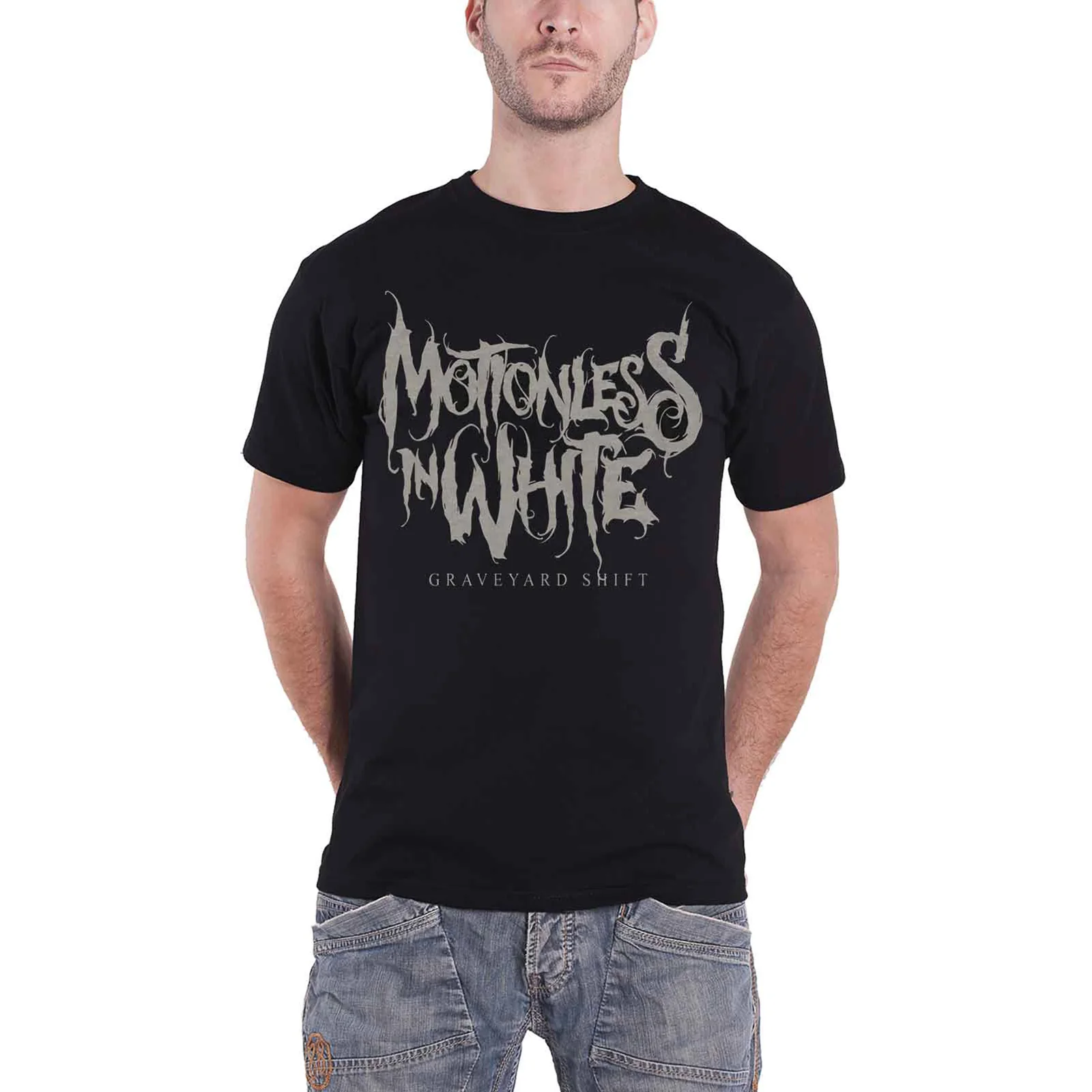MOTIONLESS IN WHITE - GRAVEYARD SHIFT - T-Shirt Black - Image 2