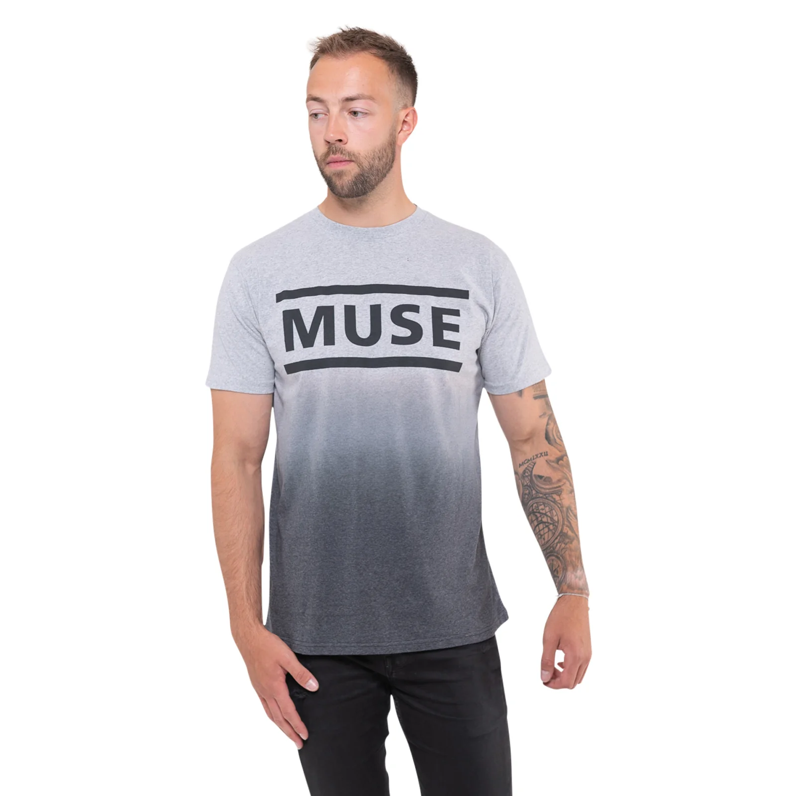 MUSE - LOGO - T-Shirt White (Wash Collection) - Image 2