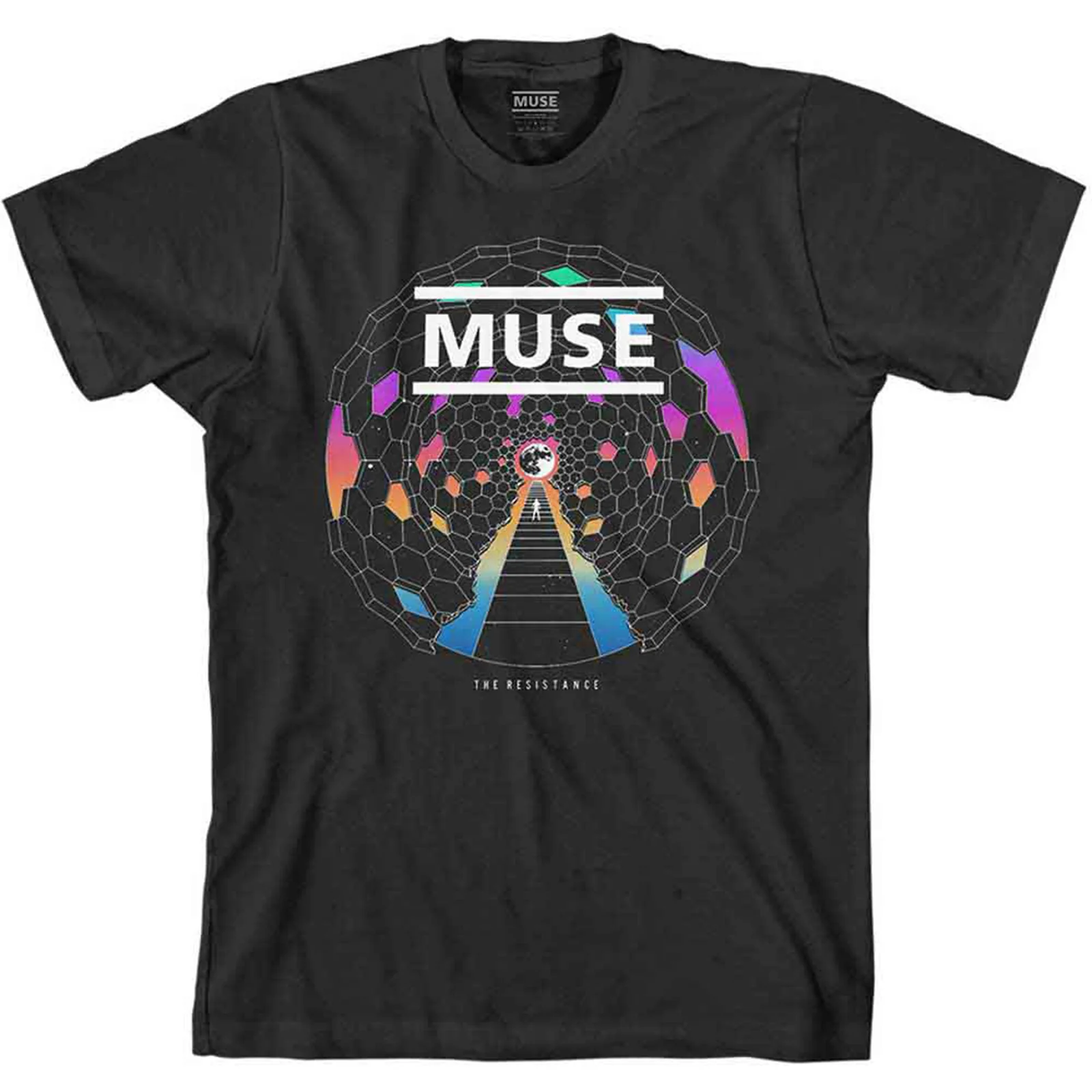 MUSE - RESISTANCE MOON - T-Shirt Black
