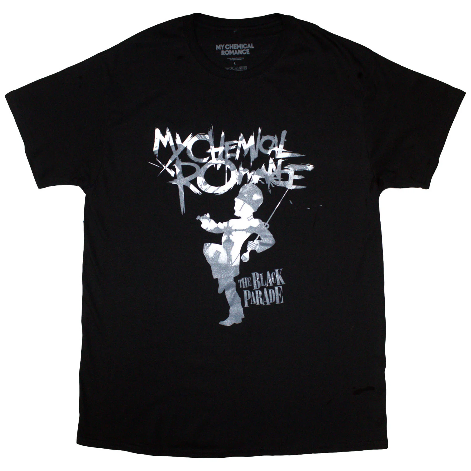 MY CHEMICAL ROMANCE - CLOCK LOGO - T-Shirt Black