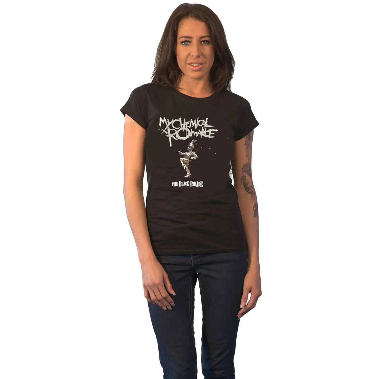 MY CHEMICAL ROMANCE - THE BLACK PARADE - Ladies T-Shirt Black - Image 2