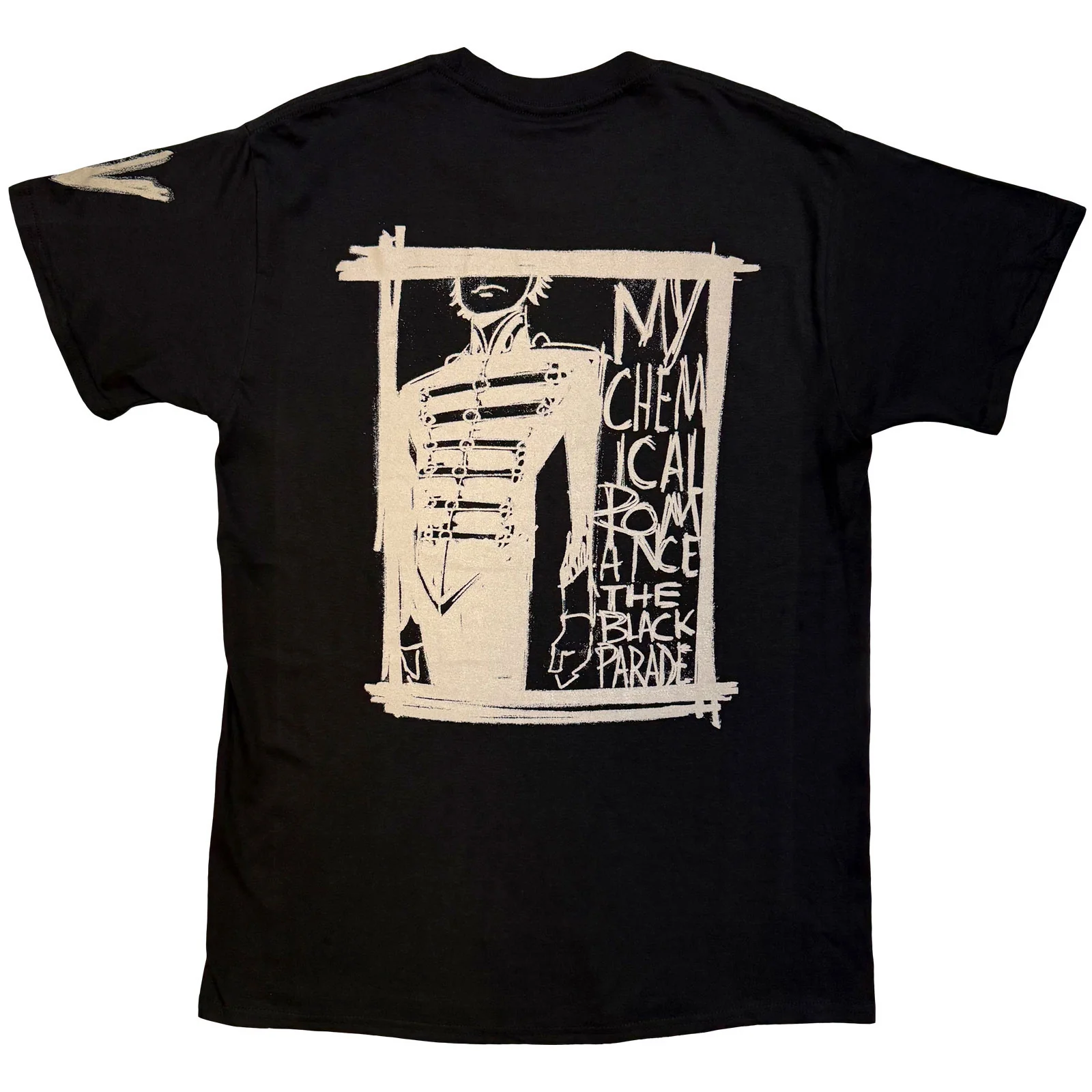 MY CHEMICAL ROMANCE - XV MARCHING FRAME - T-Shirt Black (Back Print) - Image 2