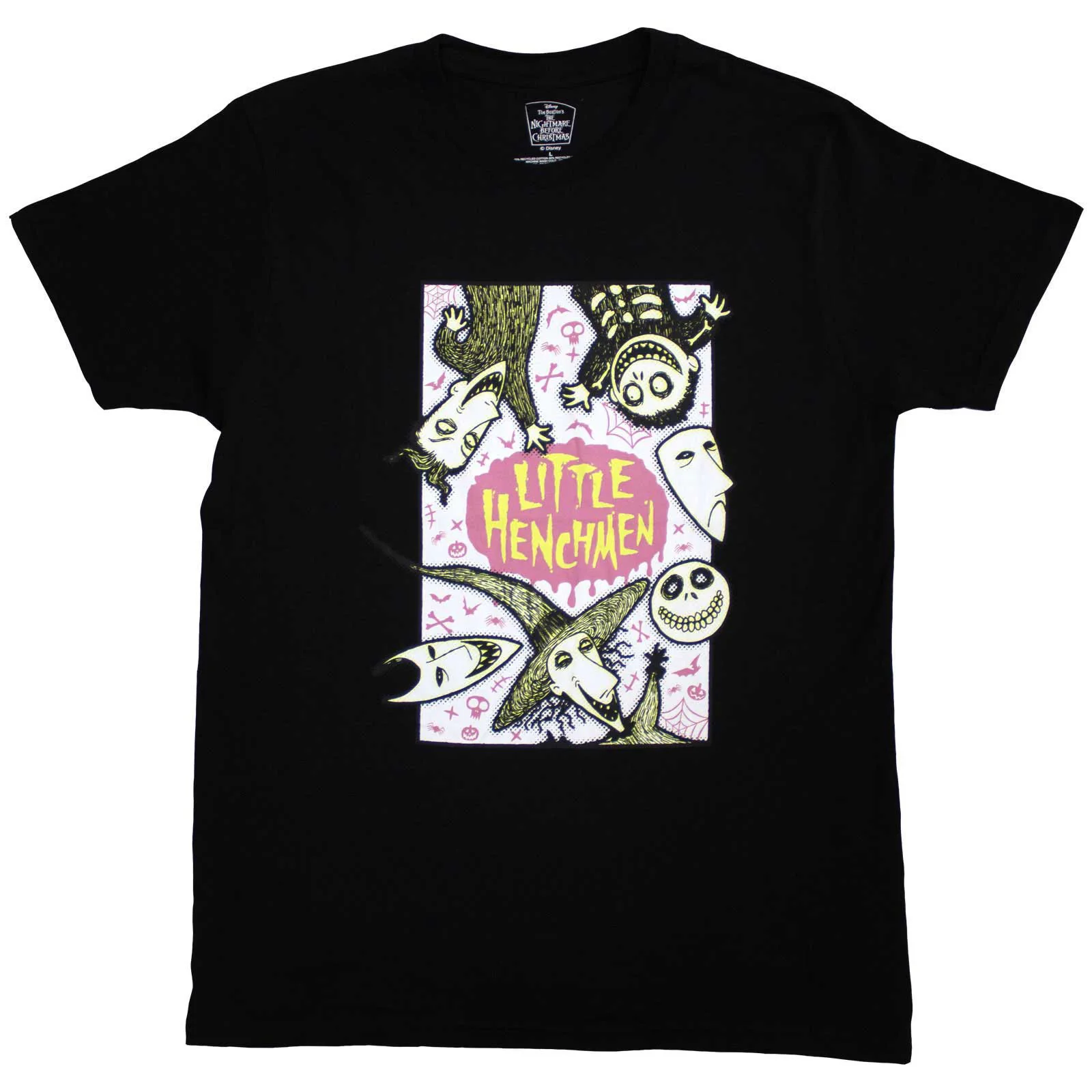 THE NIGHTMARE BEFORE CHRISTMAS - LITTLE HENCHMEN - T-Shirt Black