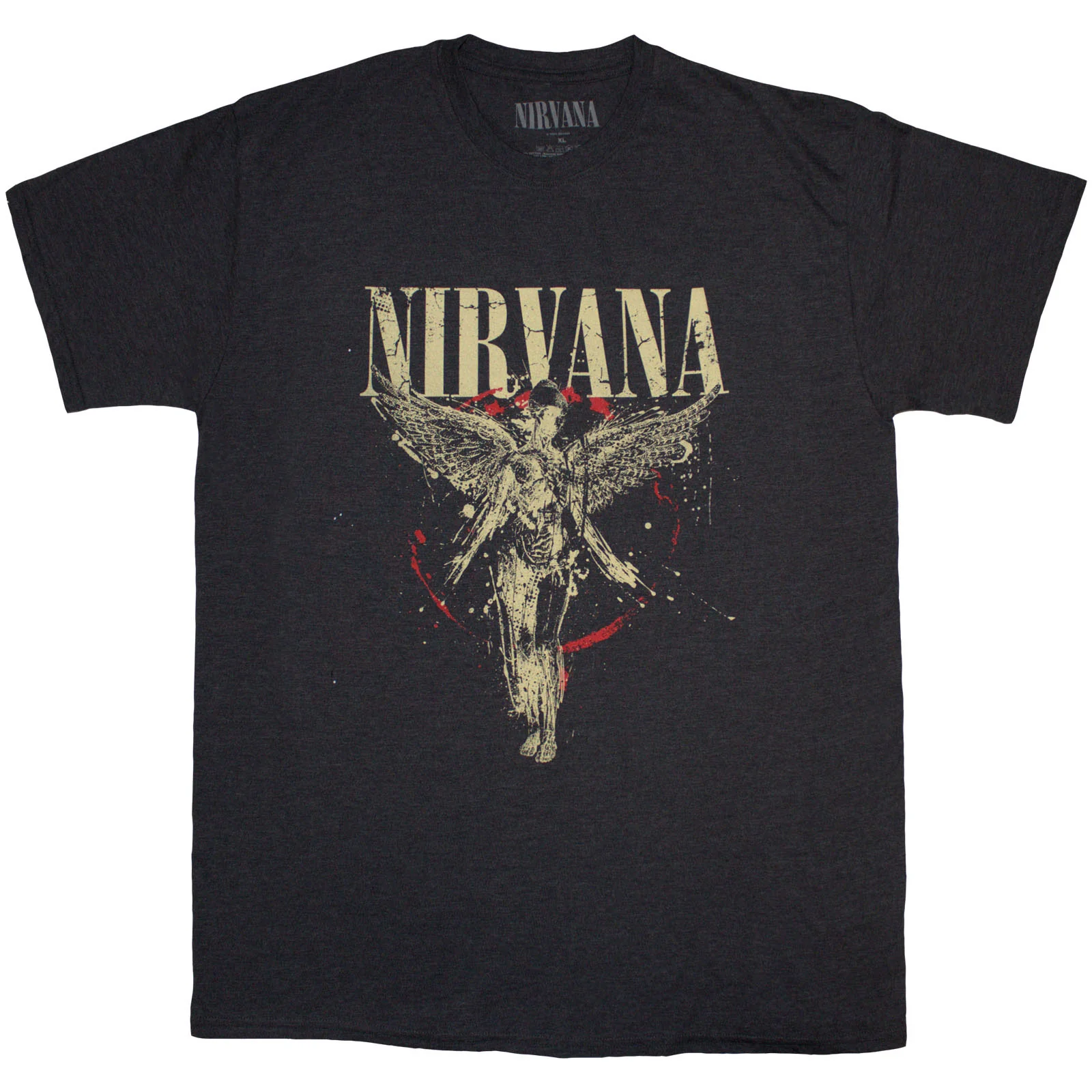 NIRVANA - IN UTERO - T-Shirt Grey