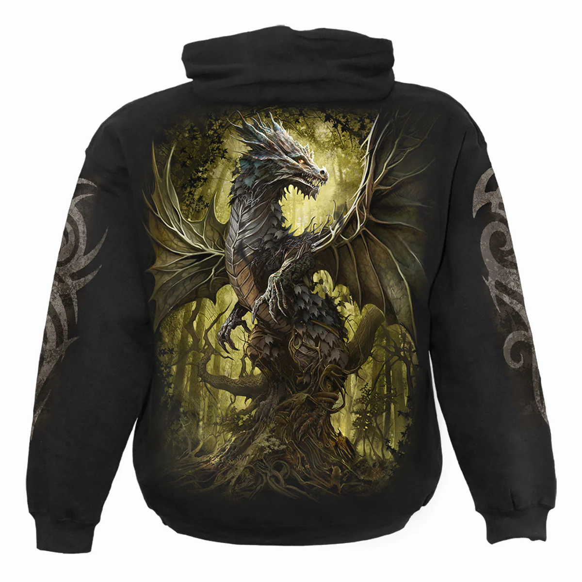 OAK DRAGON - Hoody Black - Image 2