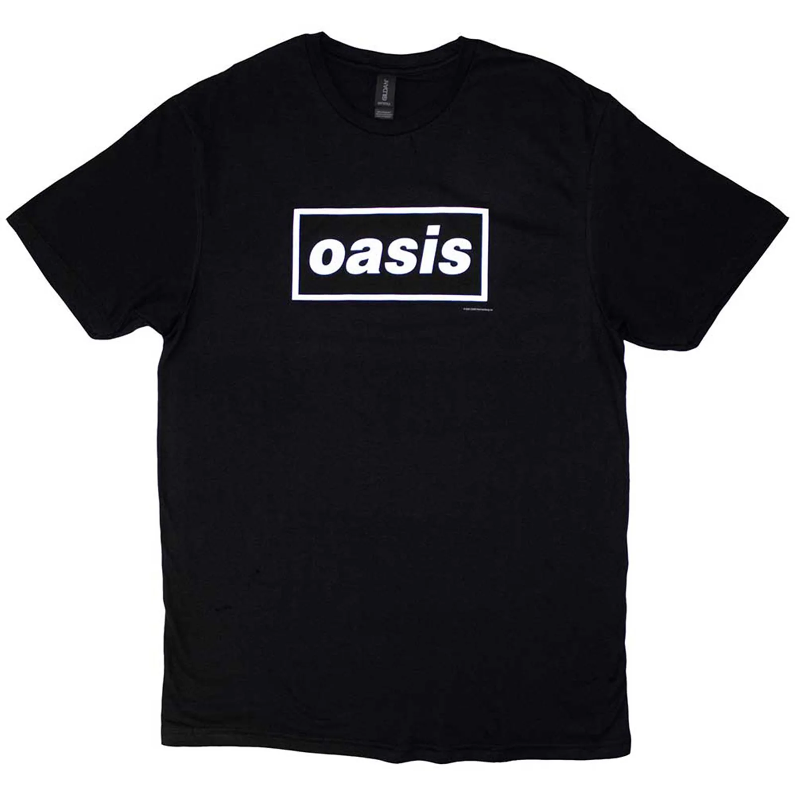 OASIS - DECCA LOGO - T-Shirt Black
