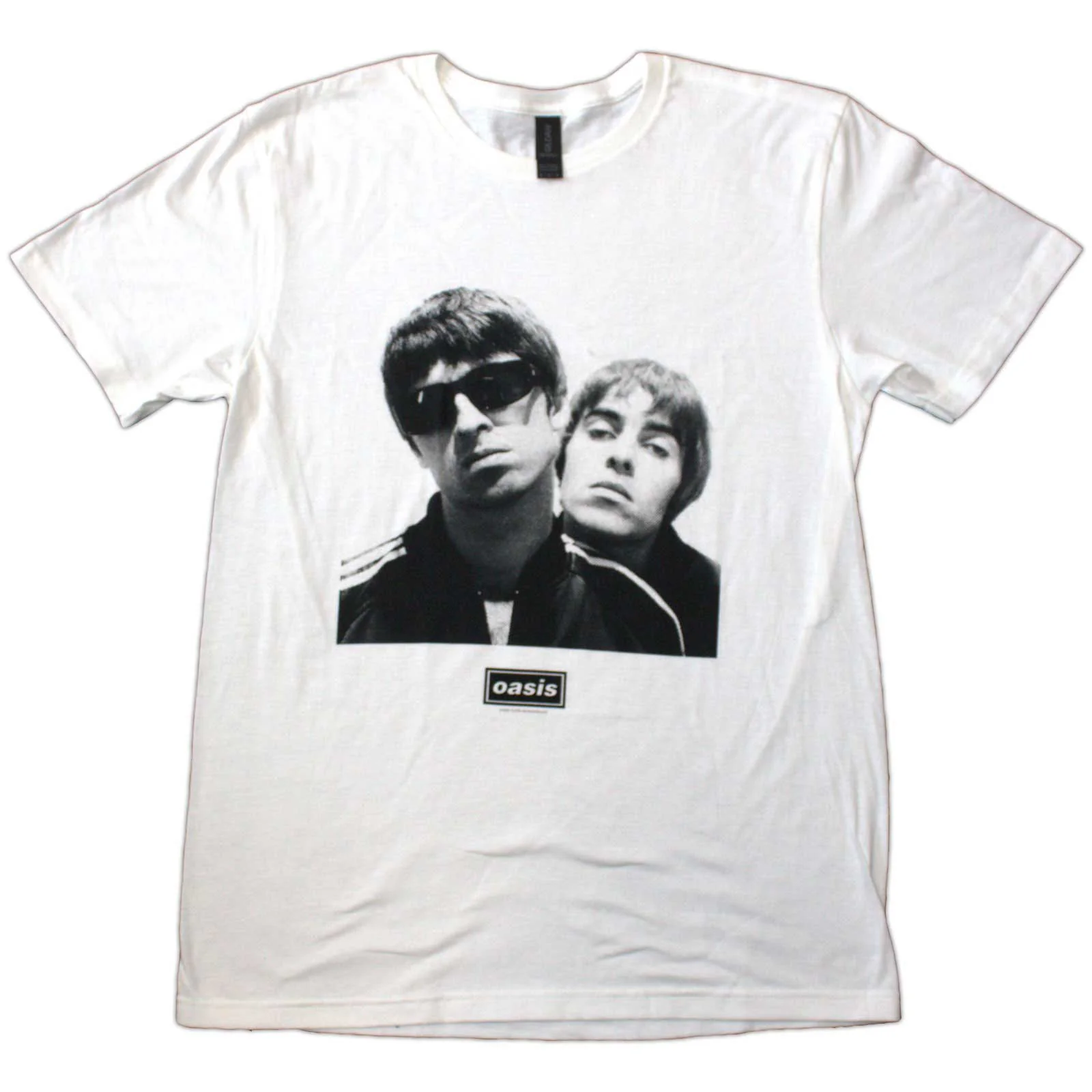 OASIS - NOEL & LIAM SQUARE PHOTO - T-Shirt White