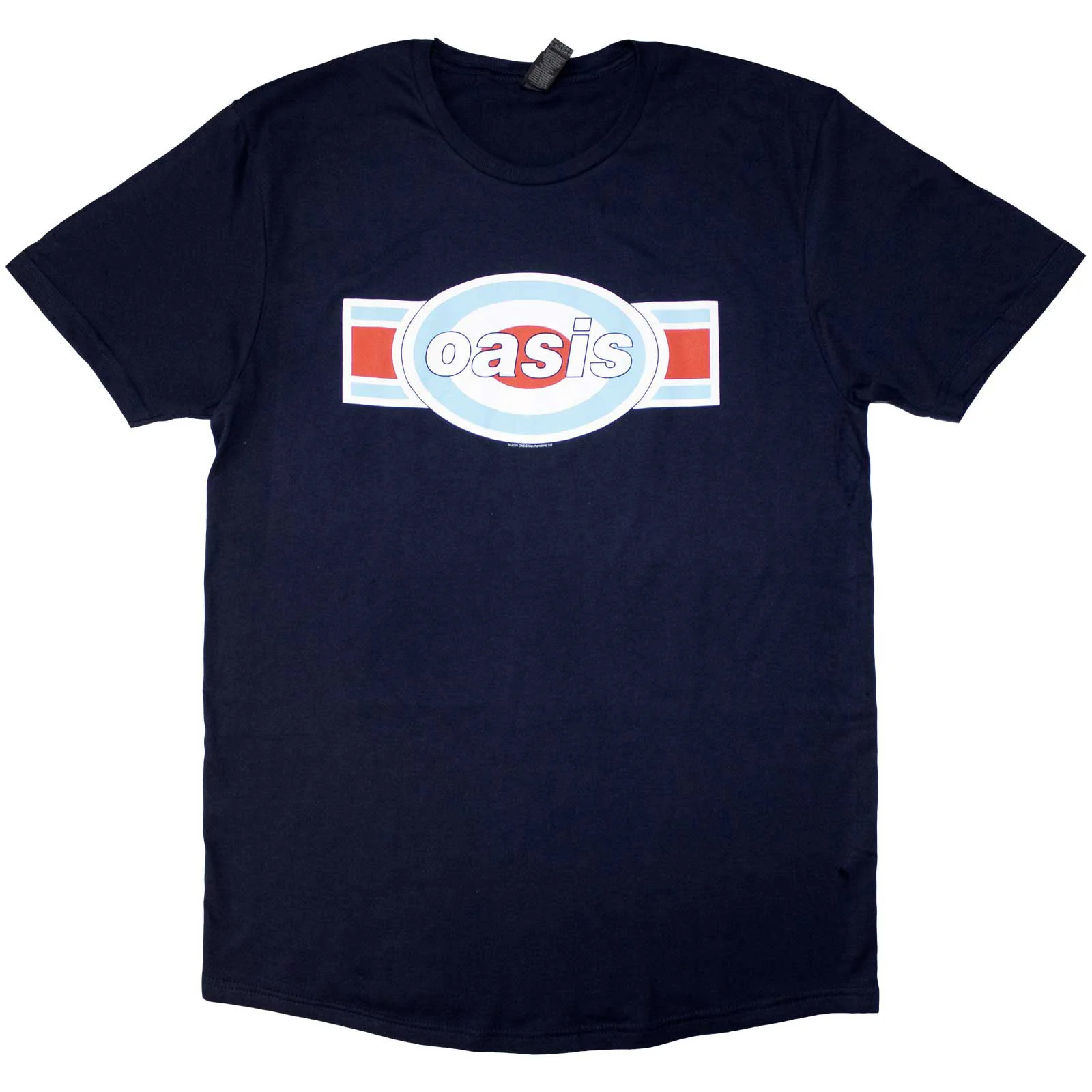 OASIS - OBLONG TARGET - T-Shirt Blue