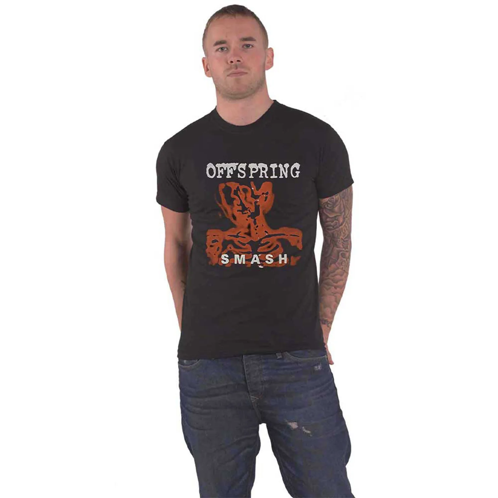 THE OFFSPRING - SMASH - T-Shirt Black - Image 2