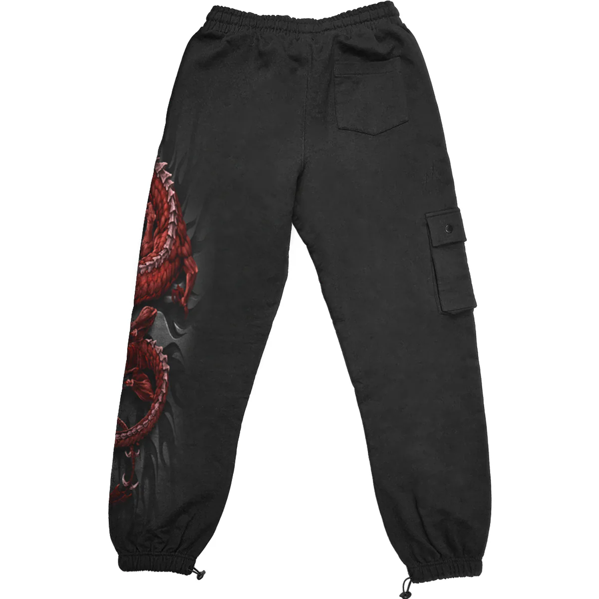 ORIENTAL DRAGON - Casual Cargo Joggers - Image 2