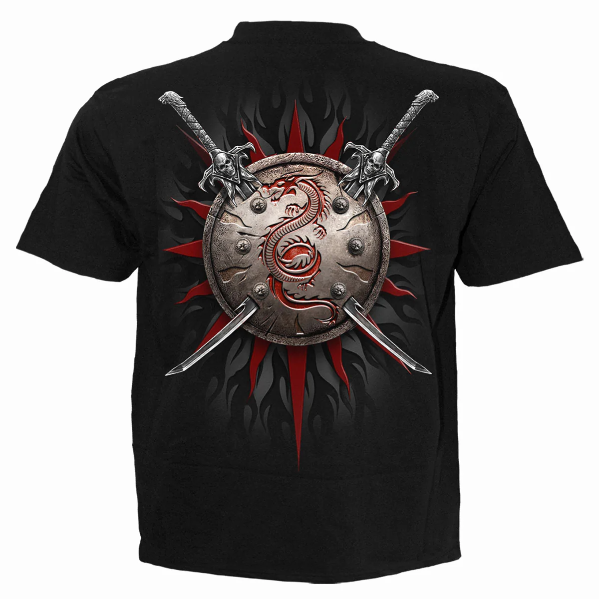 ORIENTAL DRAGON  - T-Shirt Black - Image 2