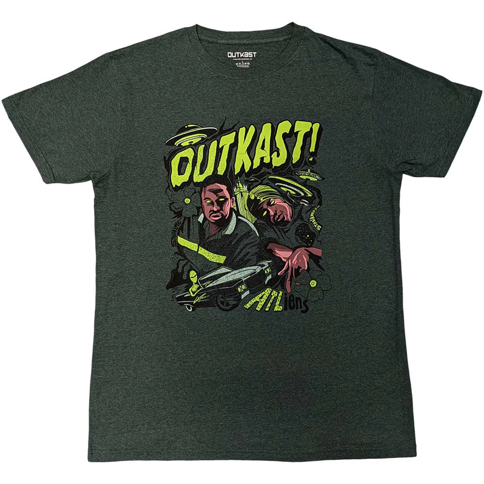 OUTKAST - ATLIENS - T-Shirt Green