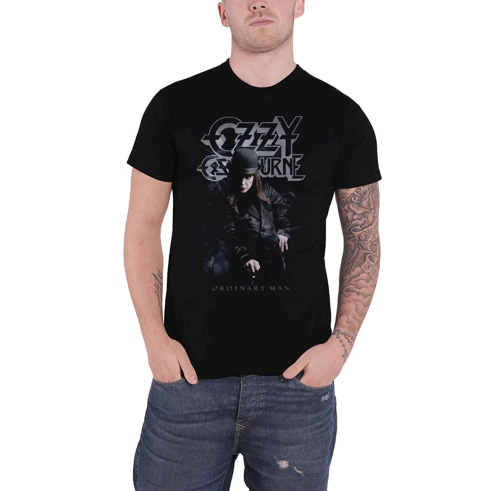 OZZY OSBOURNE - ORDINARY MAN STANDING - T-Shirt Black - Image 2